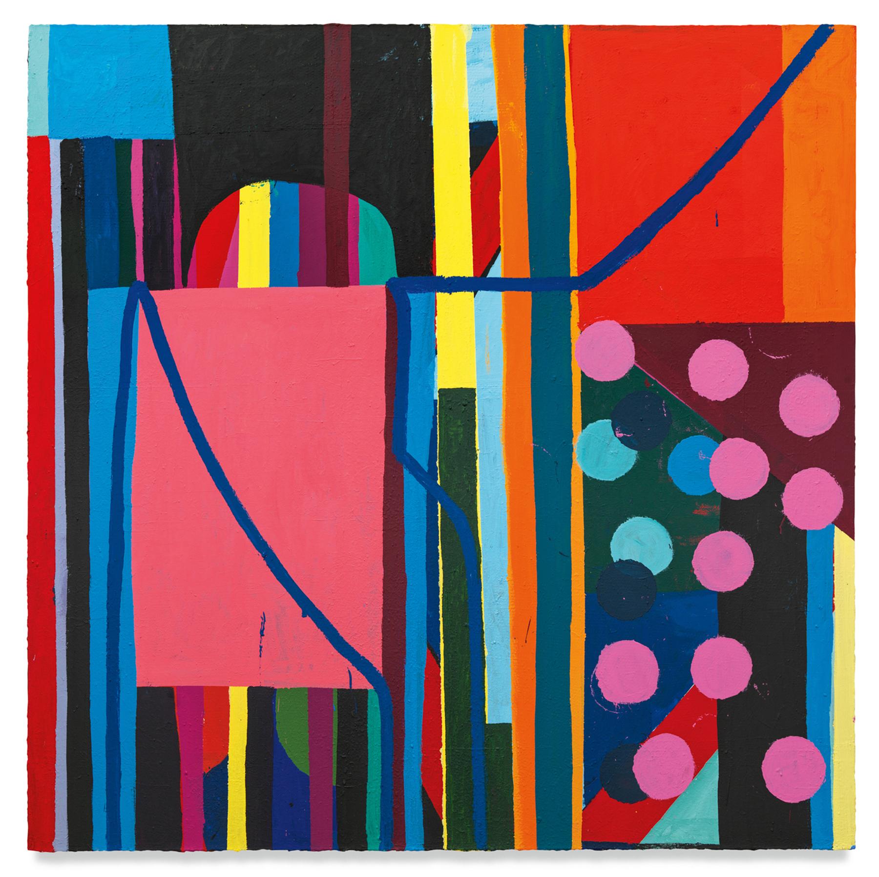 Abstract Painting di Nick Aguayo - Lo struzzo