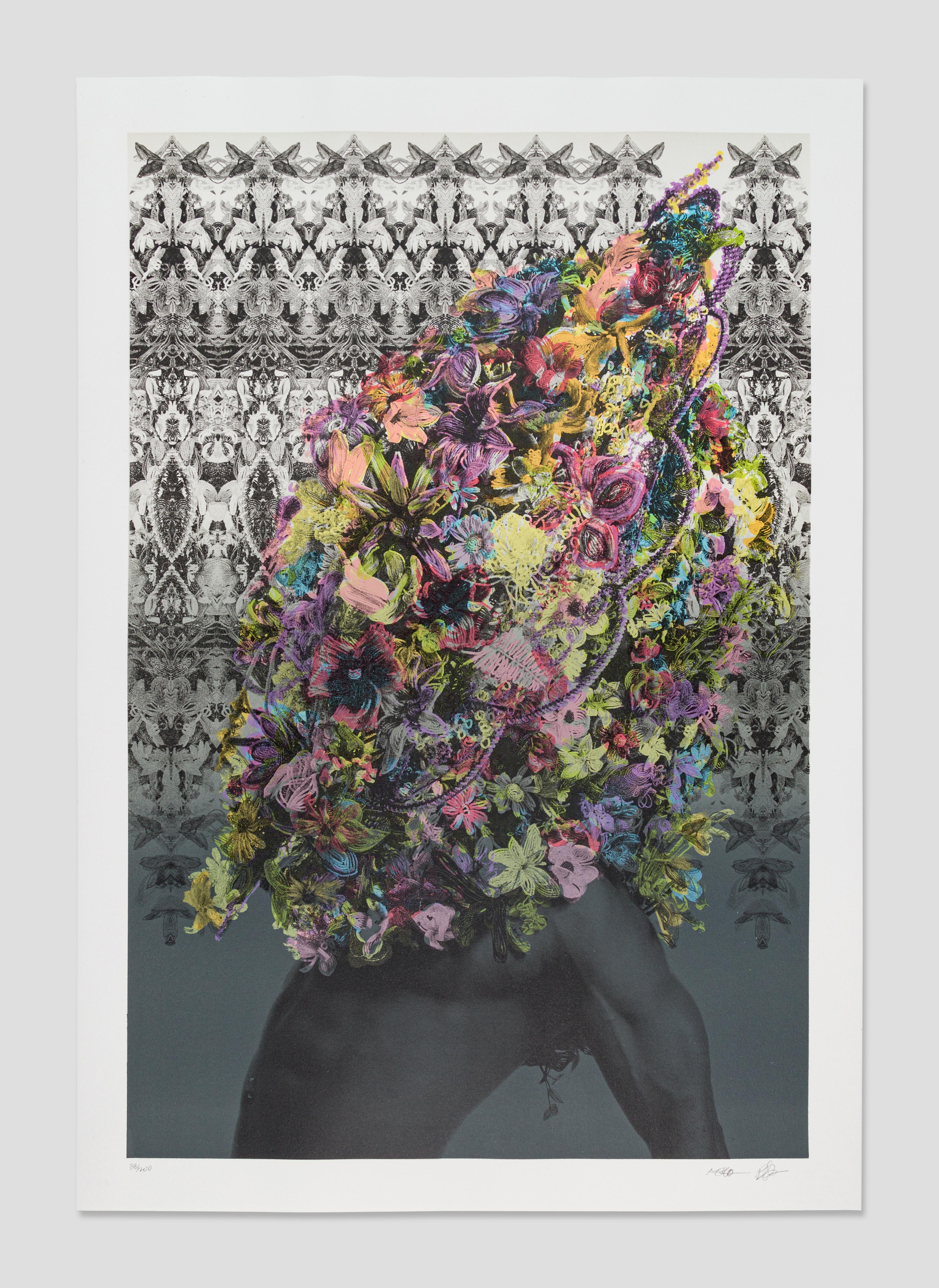 Nick Cave Print - Head Dressed