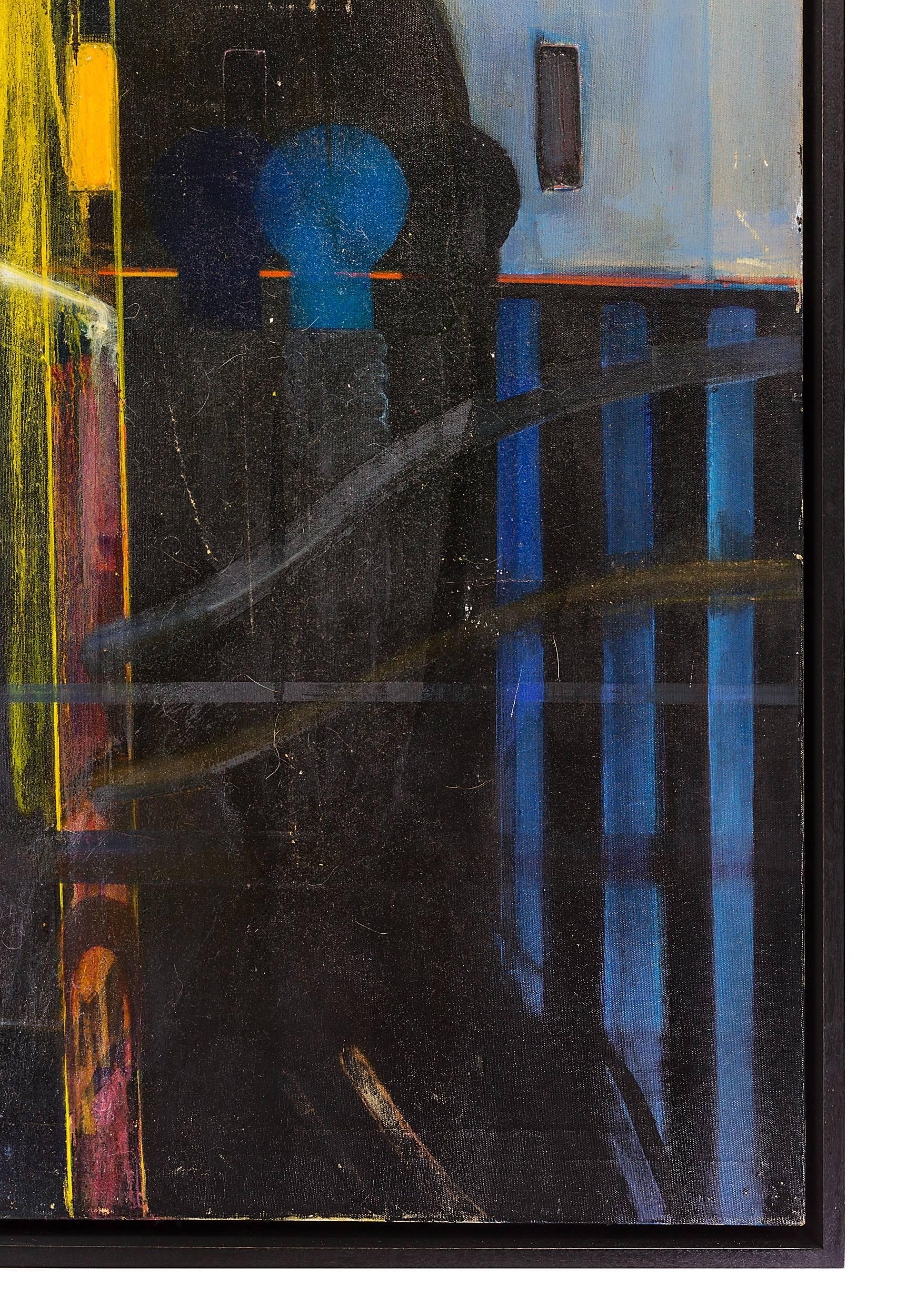 Öl auf Leinwand Gemälde „Untitled“ von Nick de Angelis, USA 2000er Jahre (21. Jahrhundert und zeitgenössisch) im Angebot