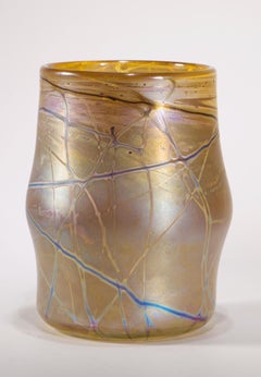 Nick Del Matto Vase, Early American Studio Glass Movement
