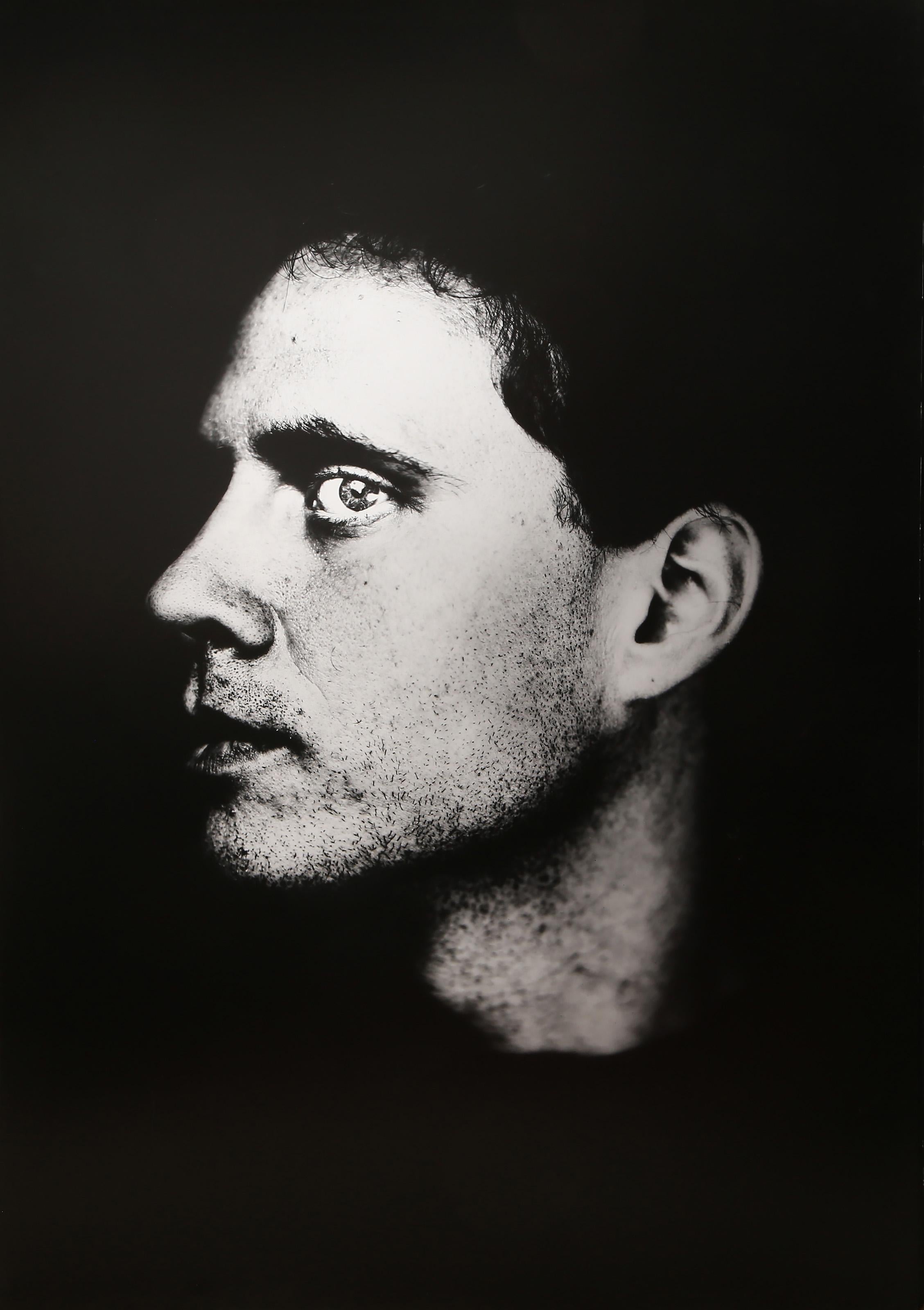 Nick Havholm, American (1968 - ) - Robert, Year:  circa 1998, Medium:  Photograph mounted to 1/2 inch foam board, signed, titled, numbered in marker on verso, Edition:  2/4, Size:  60 x 41 in. (152.4 x 104.14 cm), Description:  From the pitch black