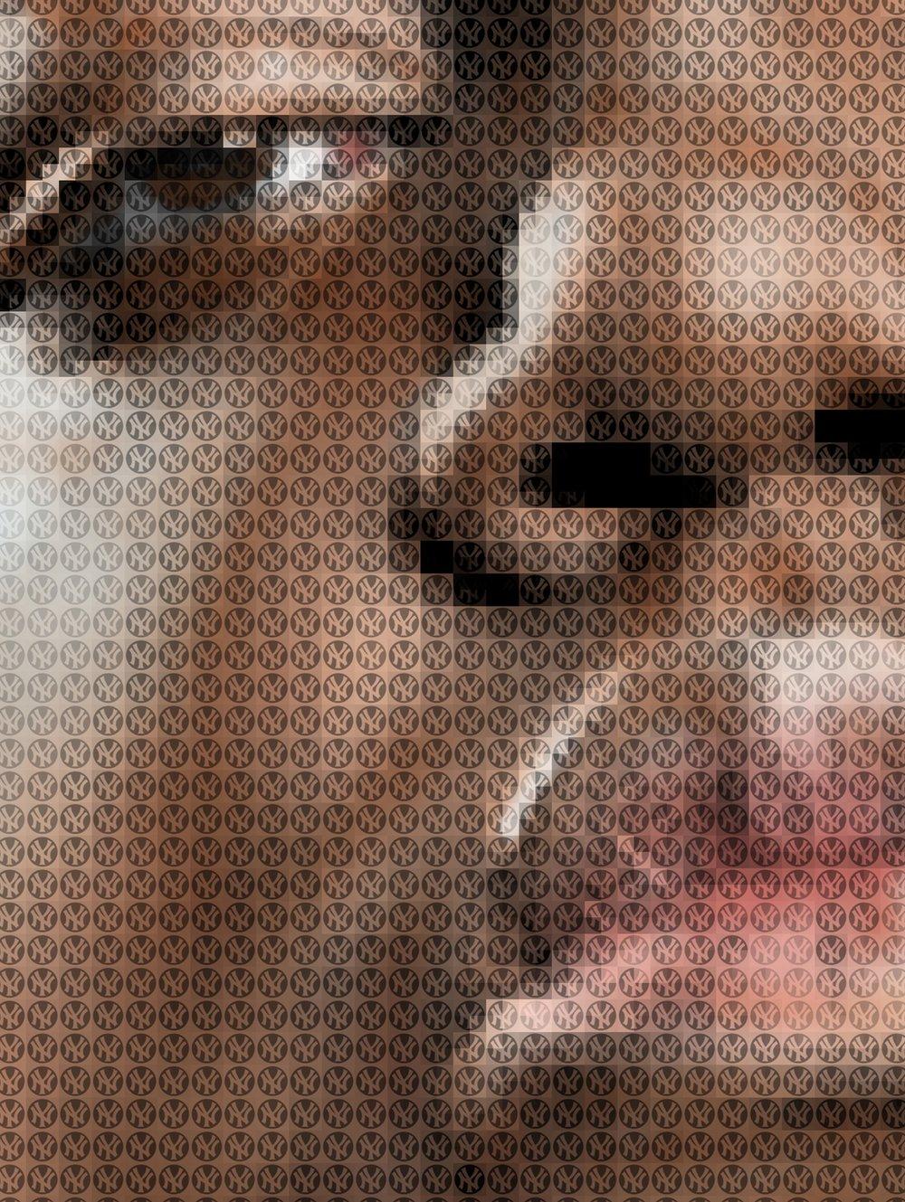 Biggie Smalls - Brown Figurative Print by Nick Holdsworth