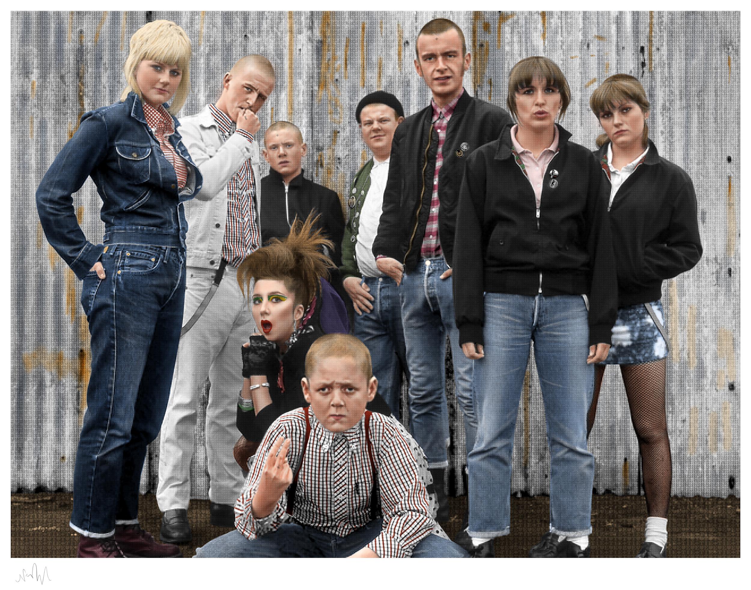 Nick Holdsworth Figurative Print - This Is England