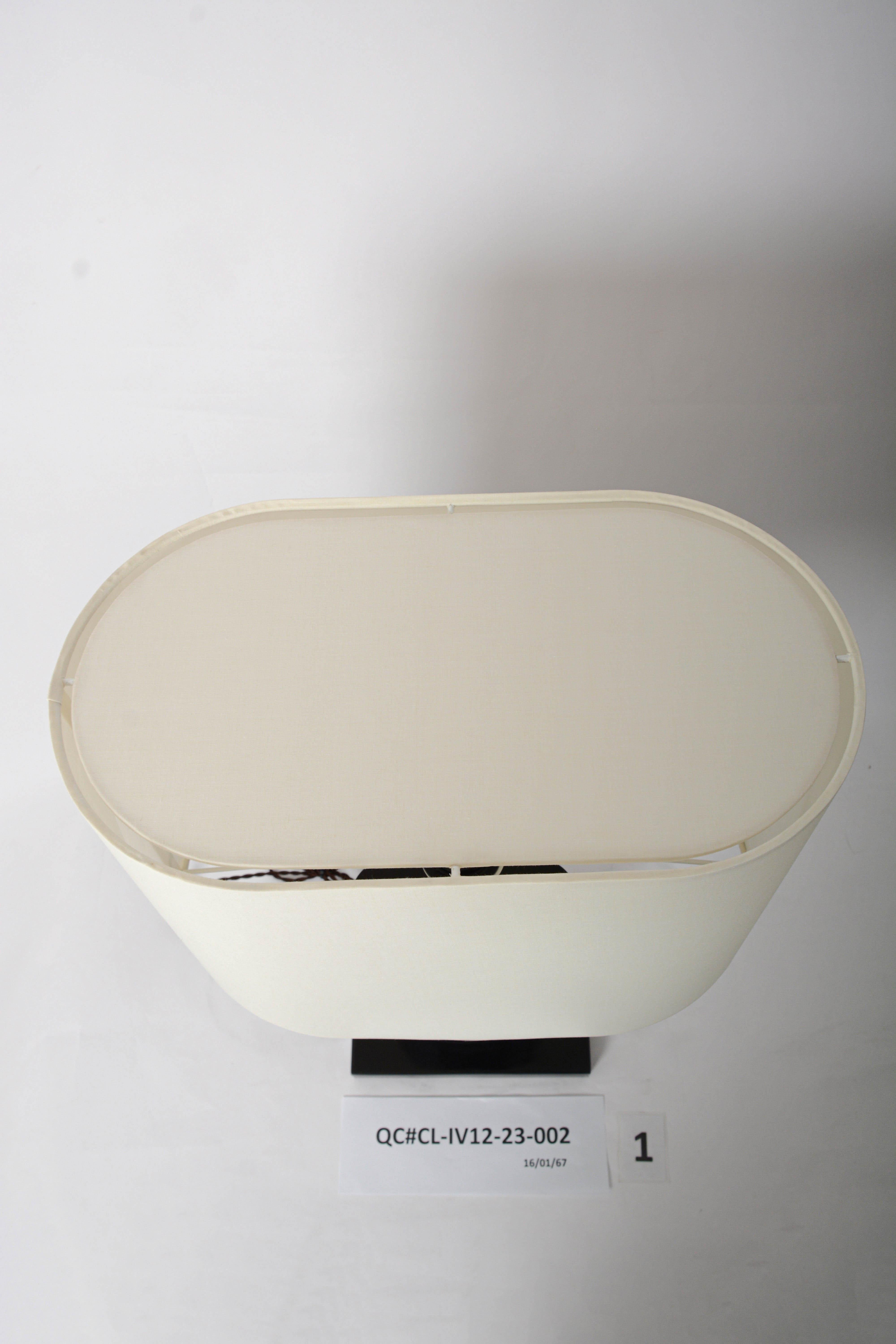 Nick Lamp in Cast Bronze with Black Finish by Elan Atelier (made to order) For Sale 2
