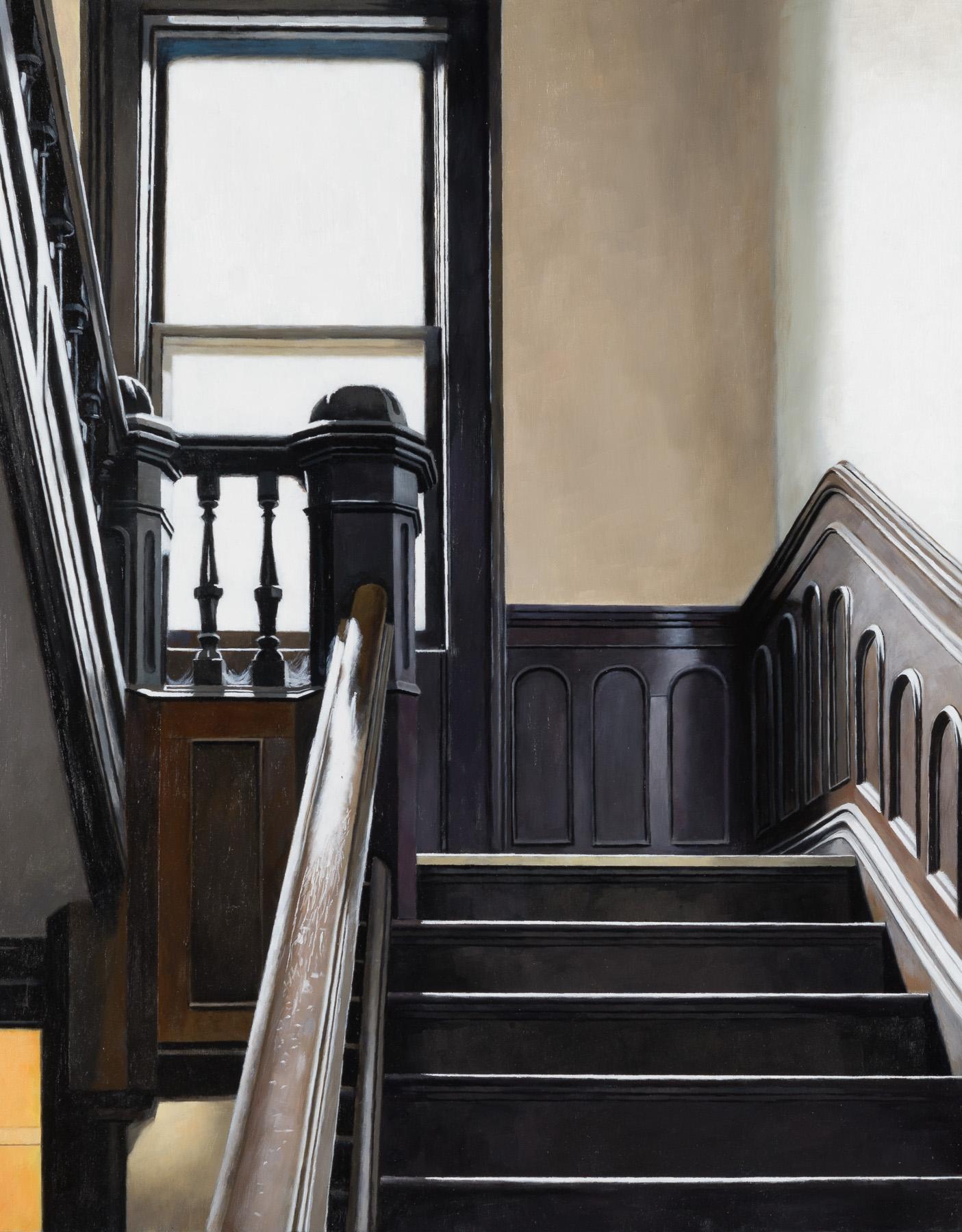 Nick Patten Interior Painting - Echoes Above