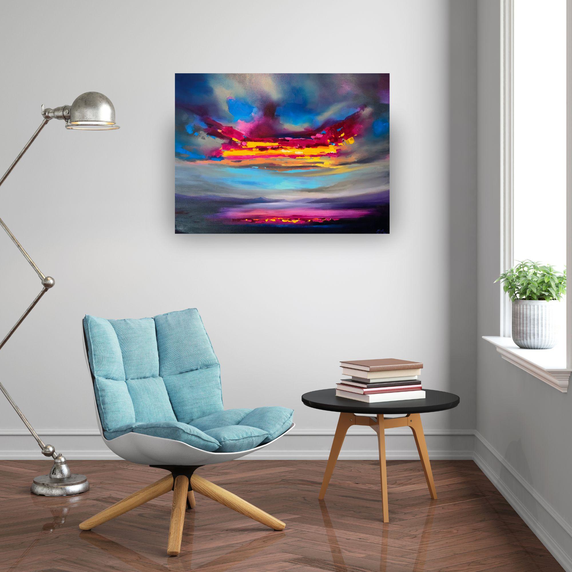 Questa eccezionale opera d'arte è attualmente in mostra e in vendita presso la Signet Contemporary Art Gallery e online. 

Celestial Reflections di Nick Quirke è un'esplorazione mozzafiato della luce, dello spazio e dei riflessi, realizzata a olio