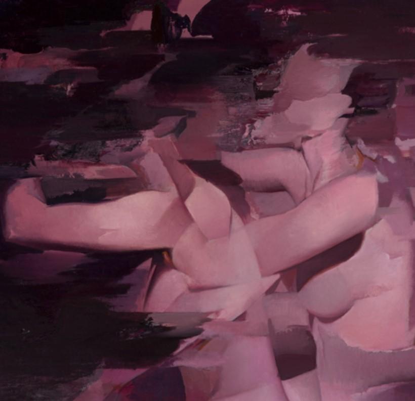 „Night at the Beach“ (2023) von Nick Runge, Original-Ölgemälde im Angebot 1