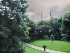 A Walk in the Rain, Ölgemälde