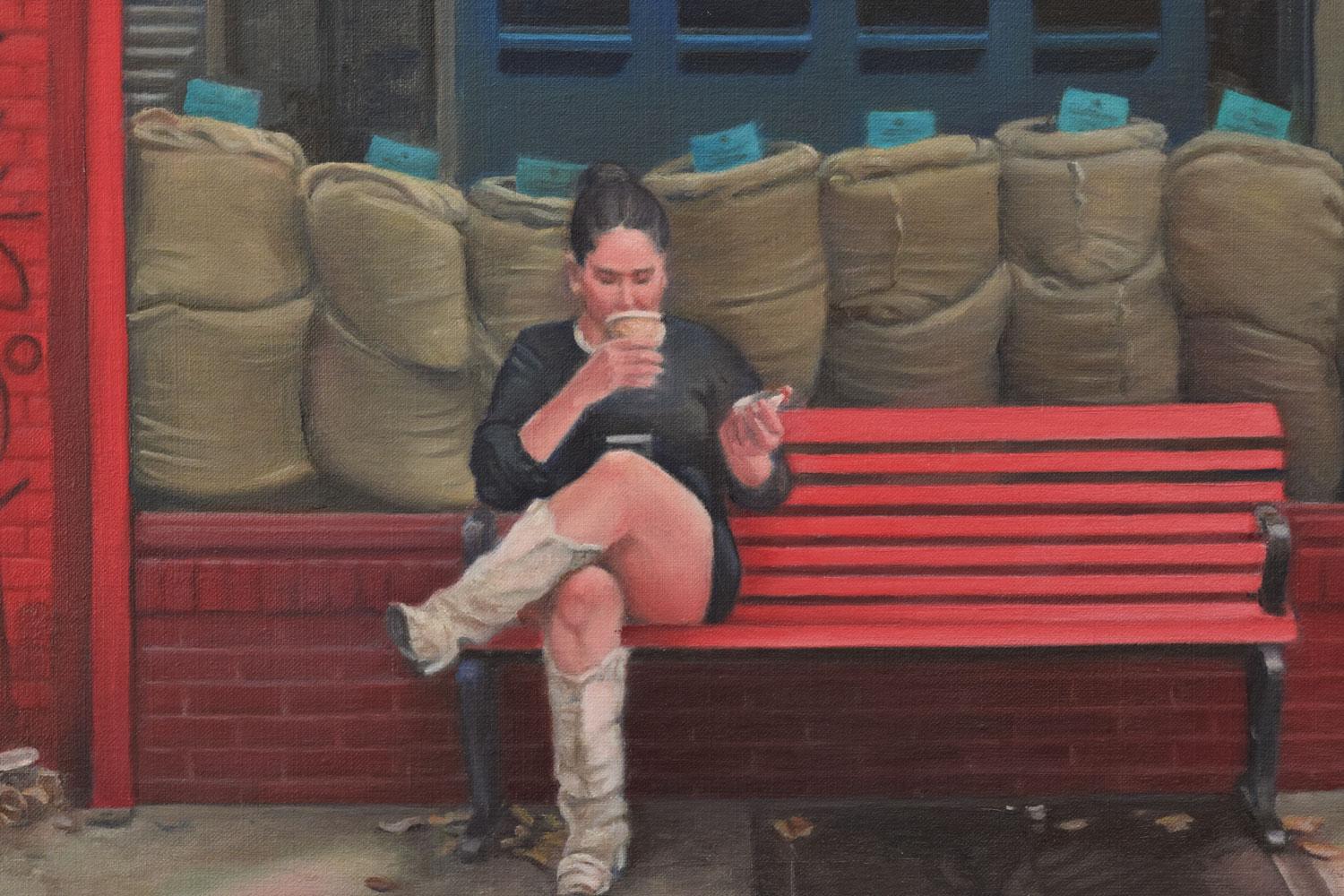 Coffee & Tea, Oil Painting For Sale 1