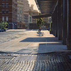 Morning on Gansevoort, Oil Painting