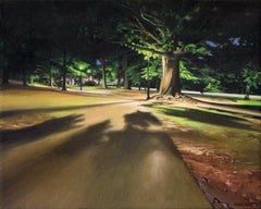 Night Shadows, Oil Painting