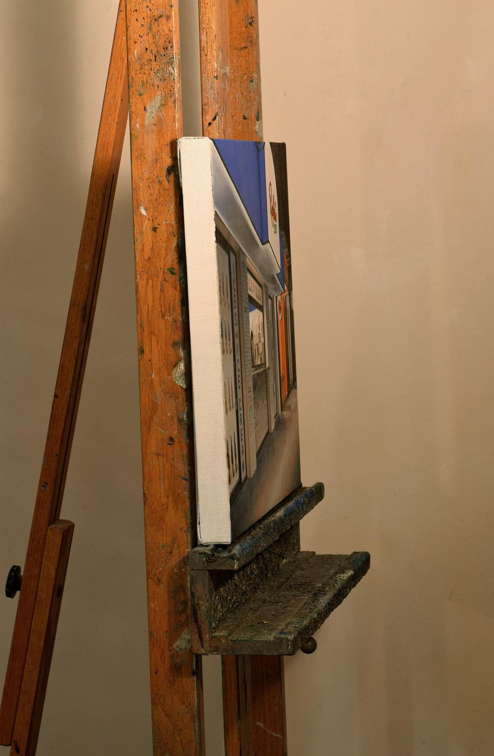 Ralpha's, Pittura a olio - Art Realismo di Nick Savides