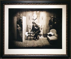 The Gentleman Caller (Nick Simpson Sepia Victorian Styled Theatrical Photograph)