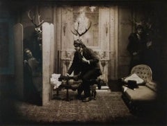 Used The Gentleman Caller (Nick Simpson Sepia Victorian Styled Theatrical Photograph)