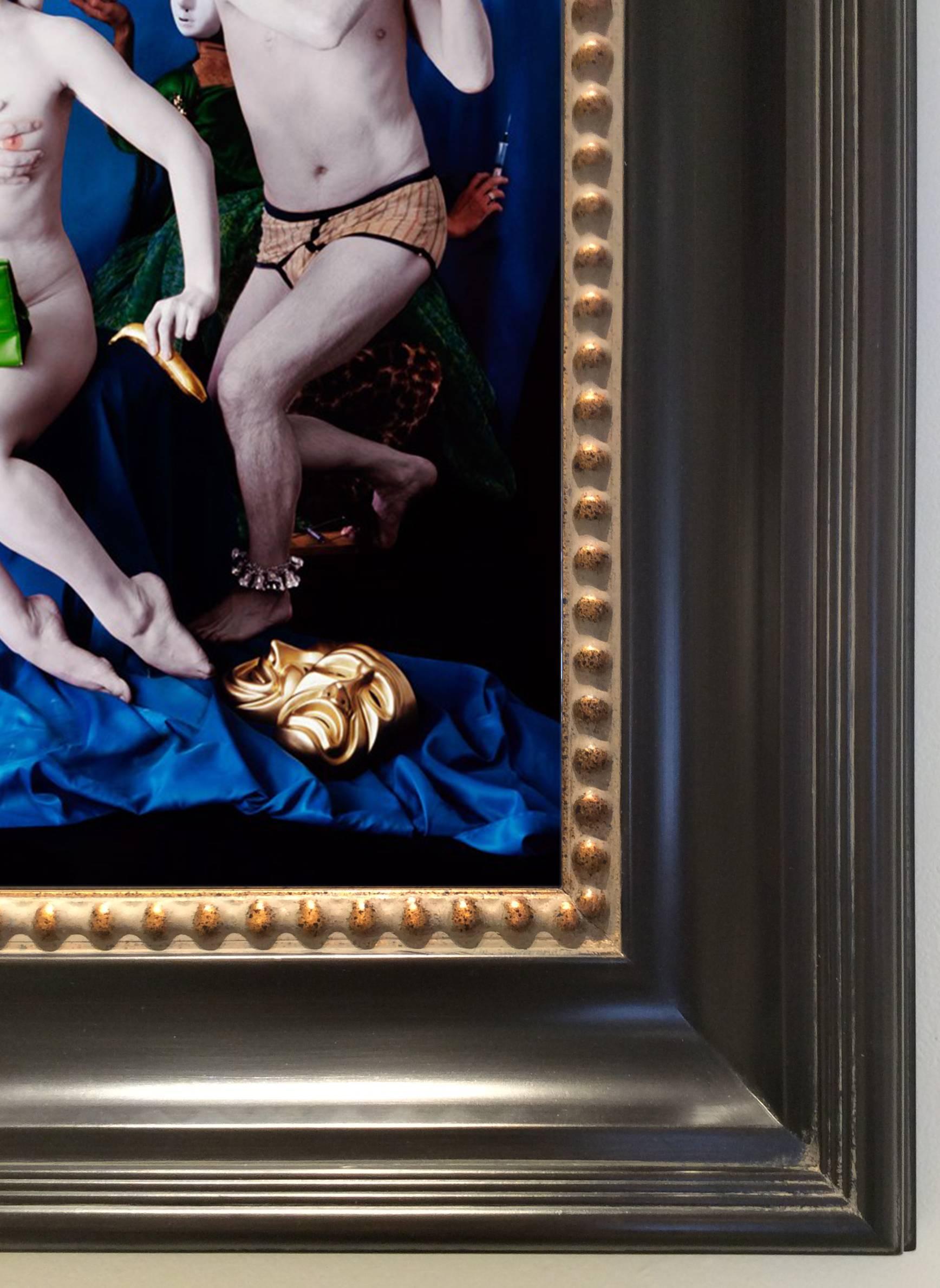 The Perambulator : Impression d'archives en couleur d'inspiration Renaissance fantaisiste - Contemporain Photograph par Nick Simpson