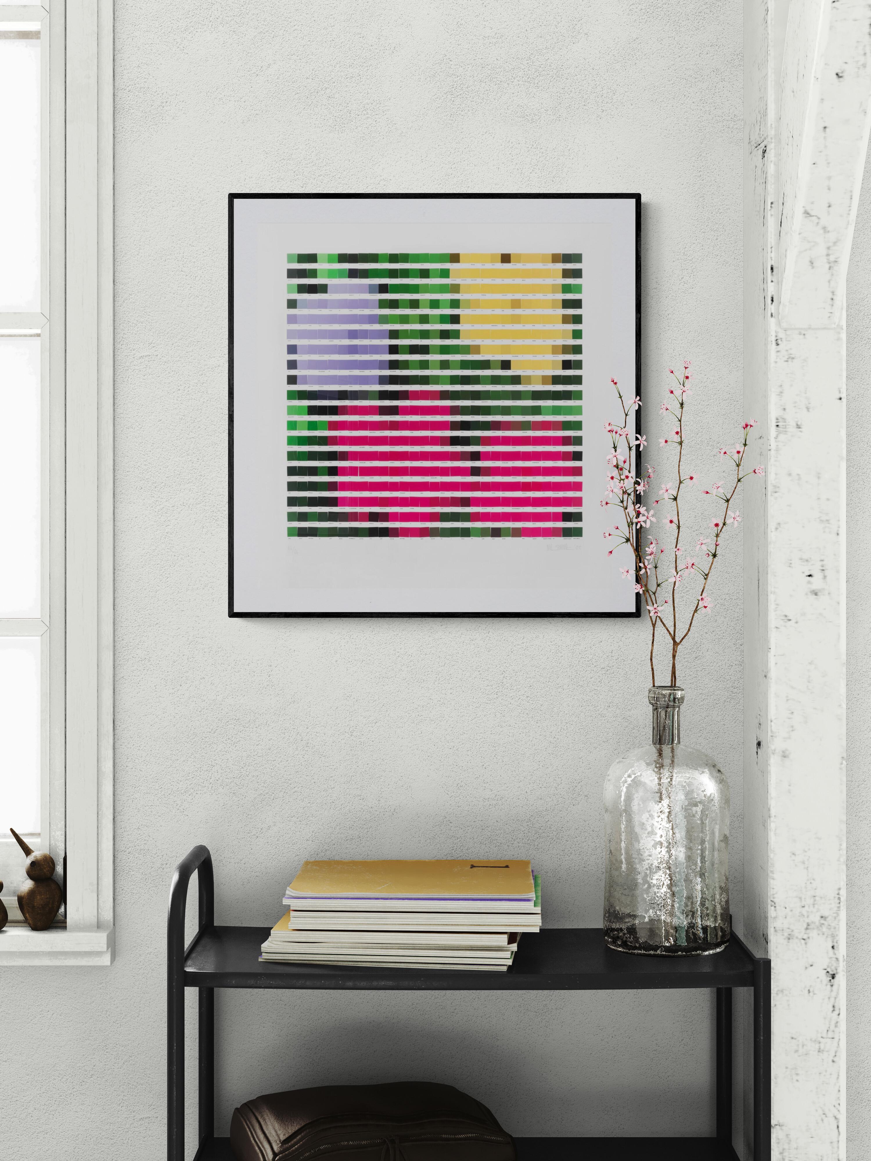 NICK SMITH - BEAUTY. Limited edition hand signed Pop Art Design Modern - Print by Nick Smith