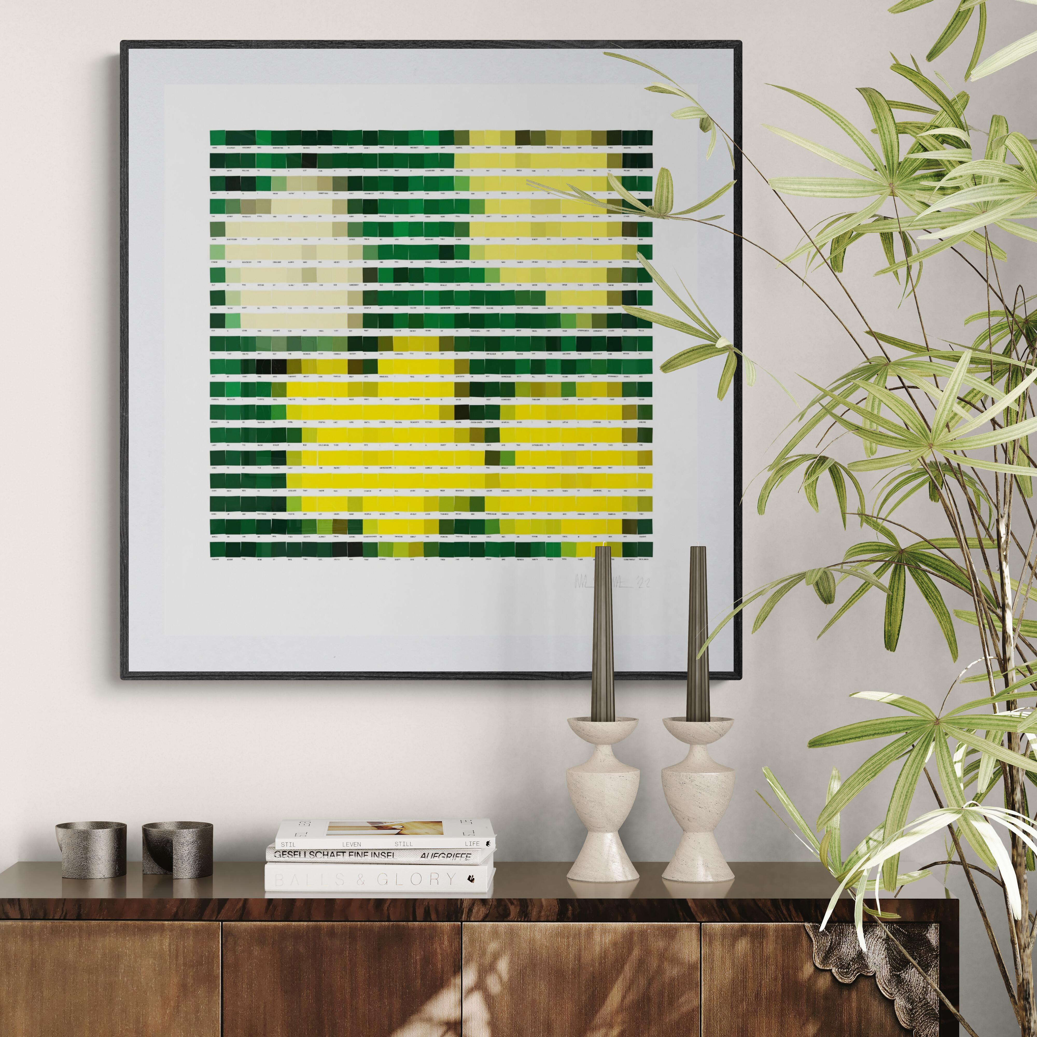 NICK SMITH - FAME. Limited edition hand signed Pop Art Design Modern - Print by Nick Smith