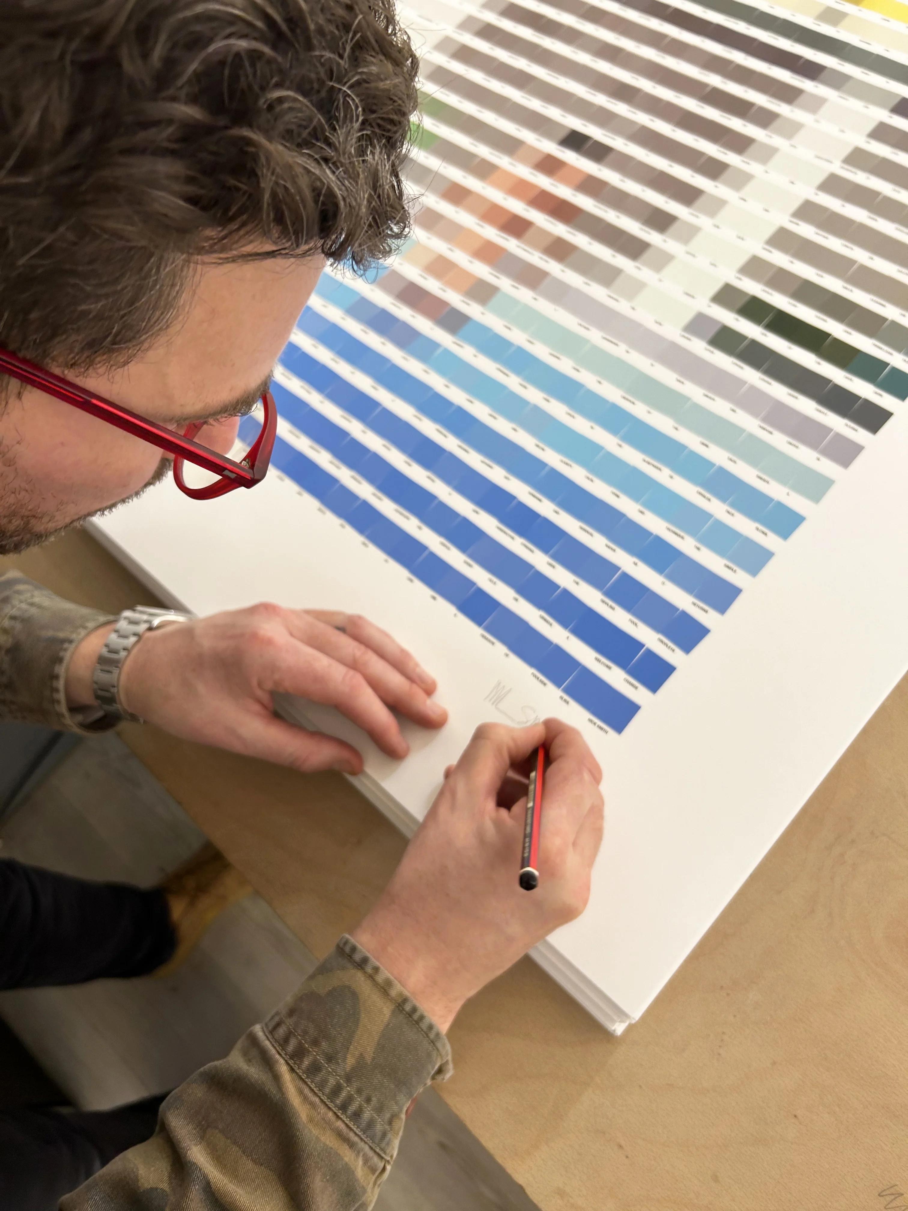 NICK SMITH - PETER SALIENDO DE LA PISCINA DE NICK. Diseño Pop Art Icónico Moderno - Print Arte pop de Nick Smith