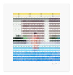 NICK SMITH - PETER GETTING OUT OF NICK'S POOL. Iconic Pop Art Design Modern