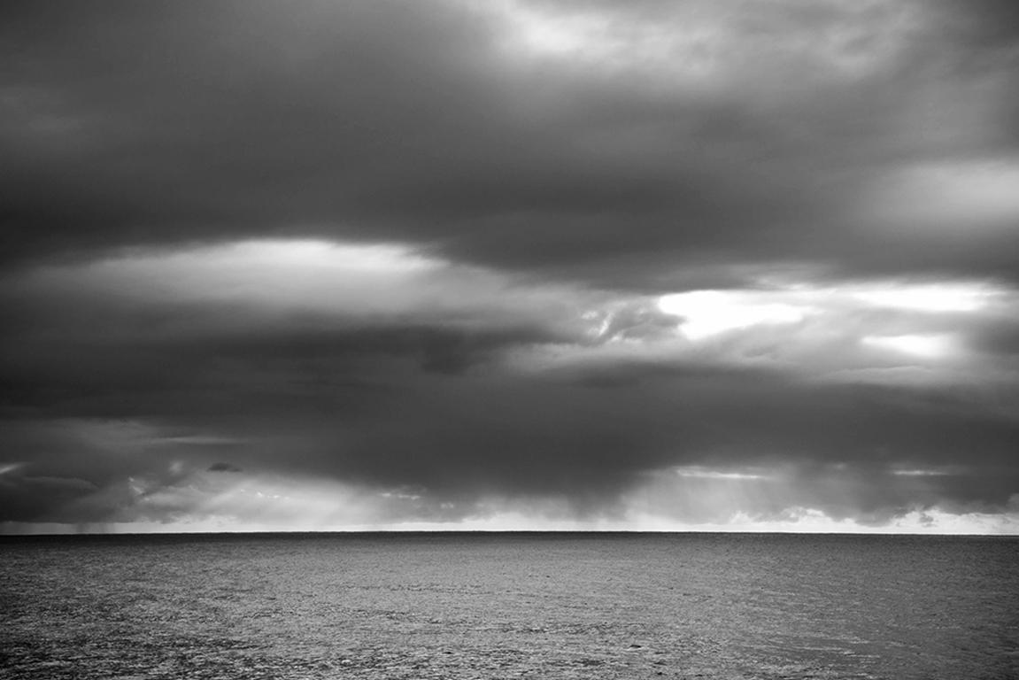 Nick Turner Black and White Photograph - Untitled (Dark Clouds)