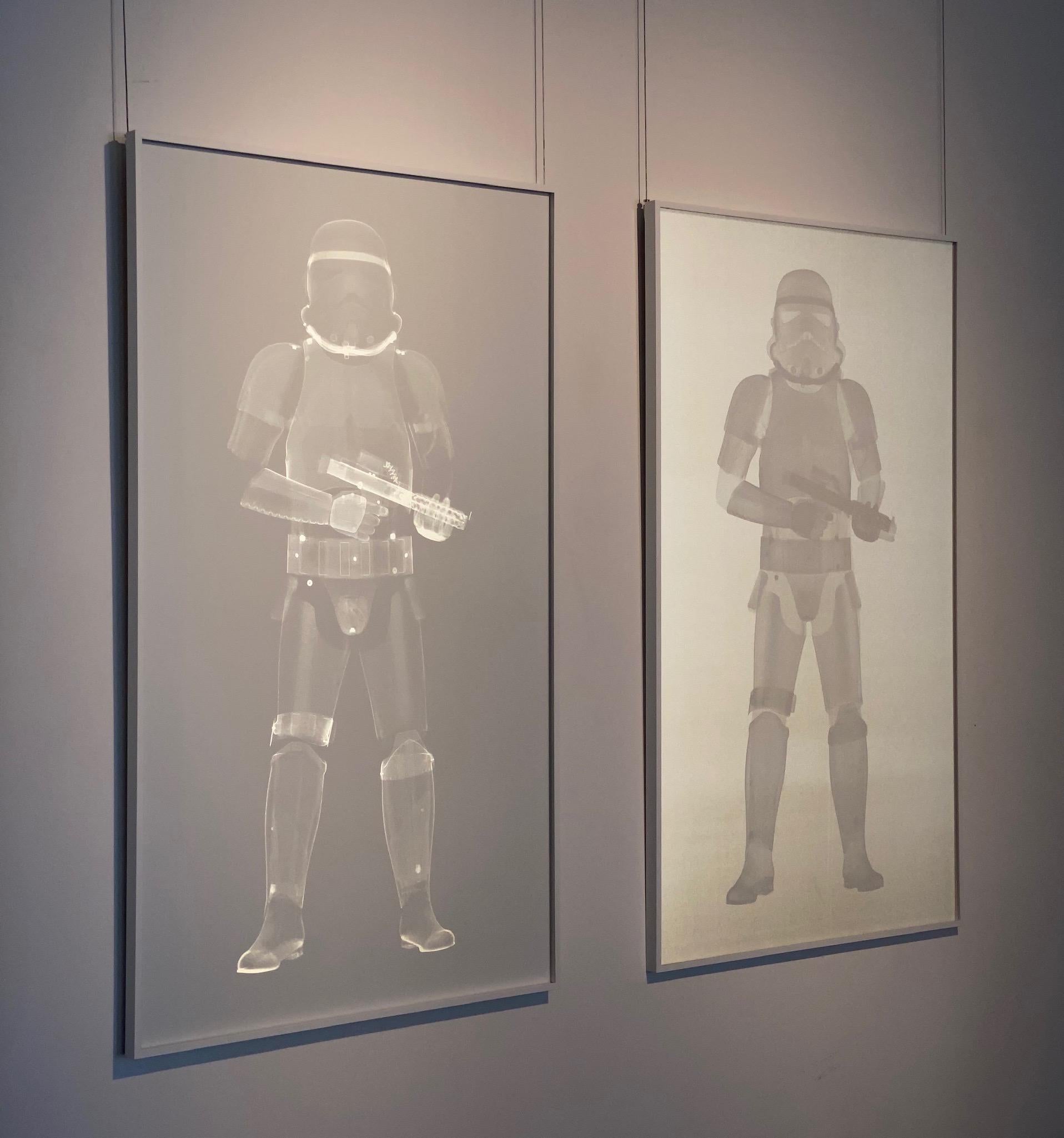 Stormtrooper Diptych - Contemporary Mixed Media Art by Nick Veasey