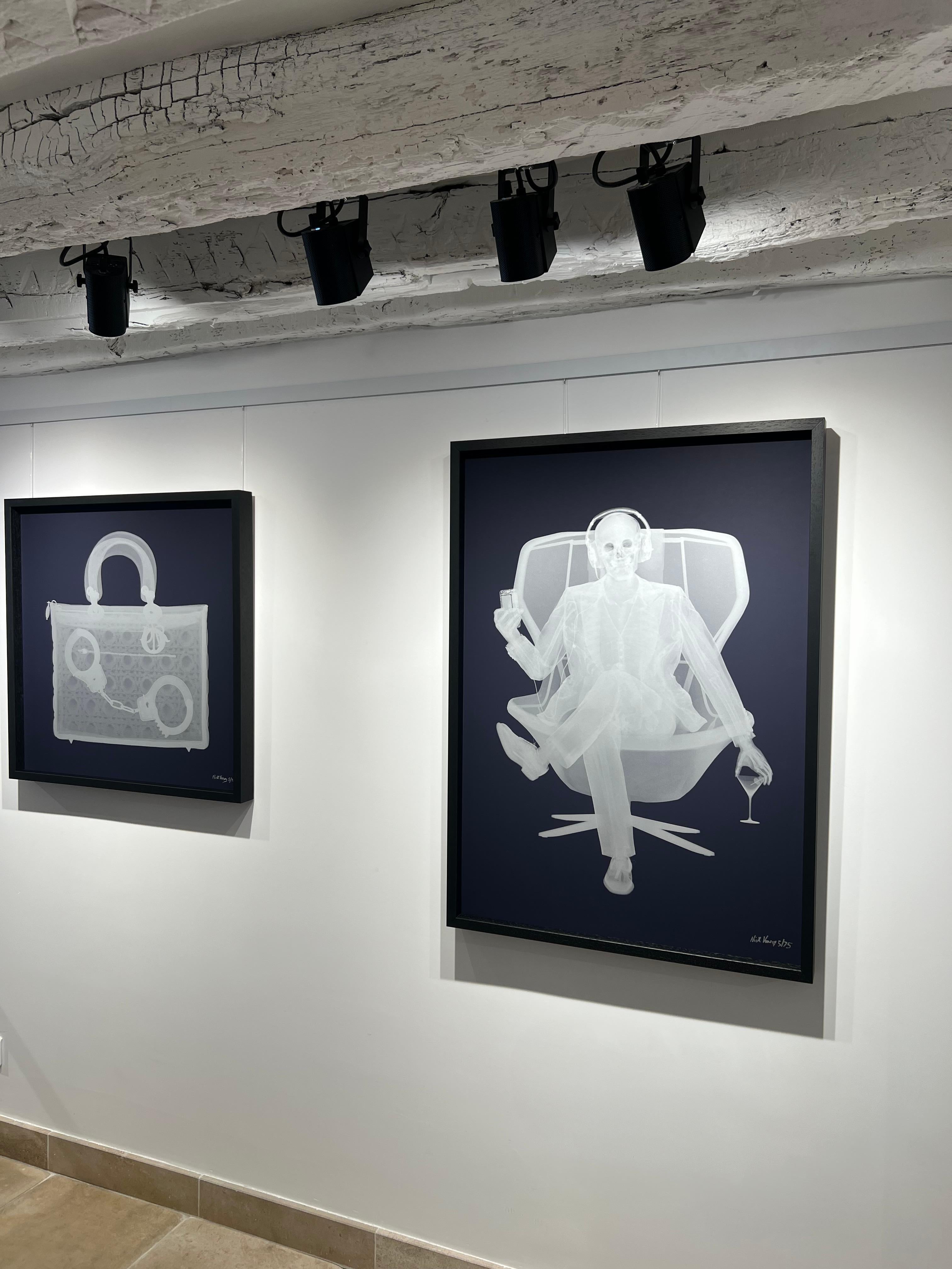 Sac à menottes Silver sérigraphié en vente 6