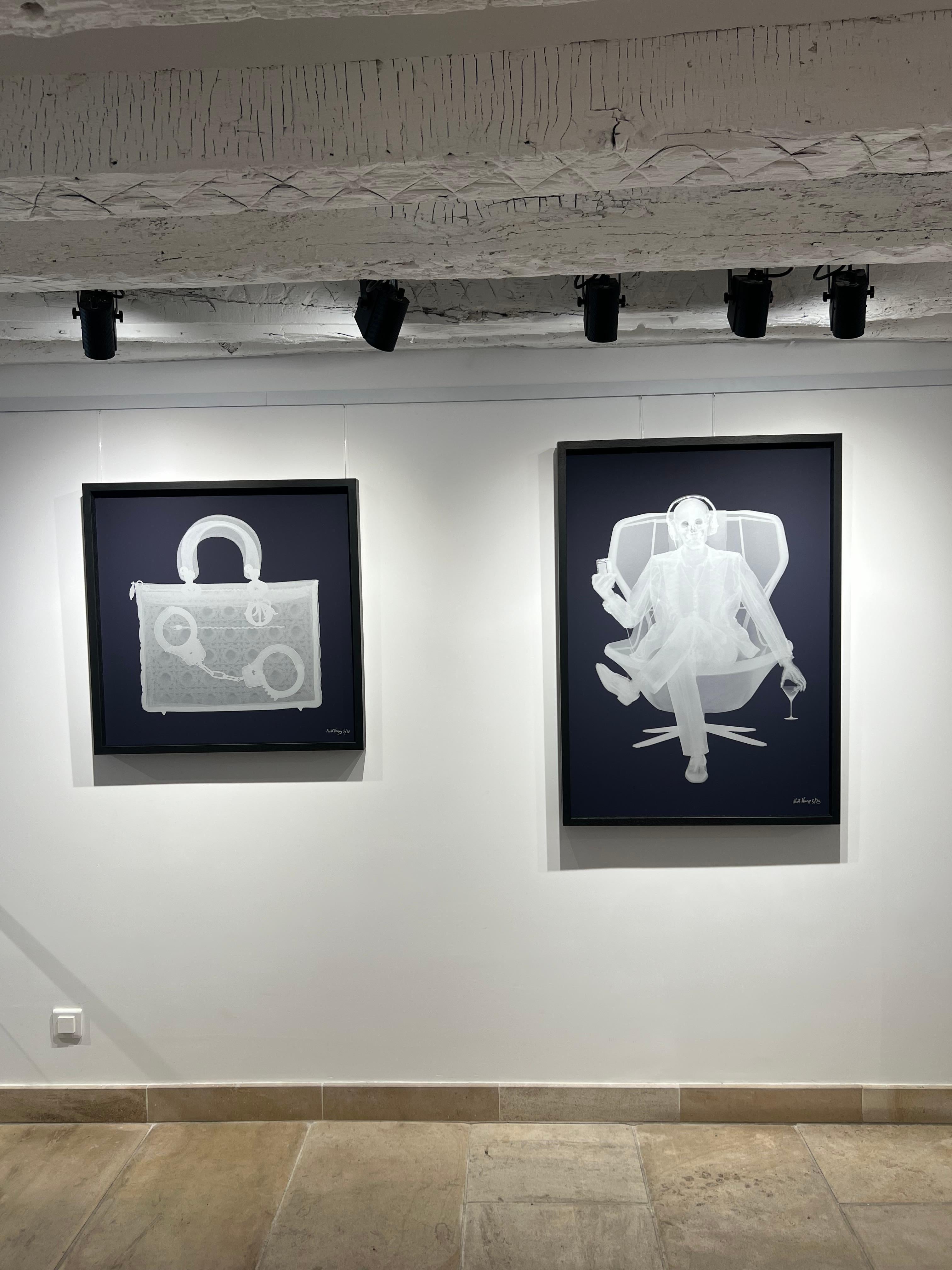 Sac à menottes Silver sérigraphié en vente 7