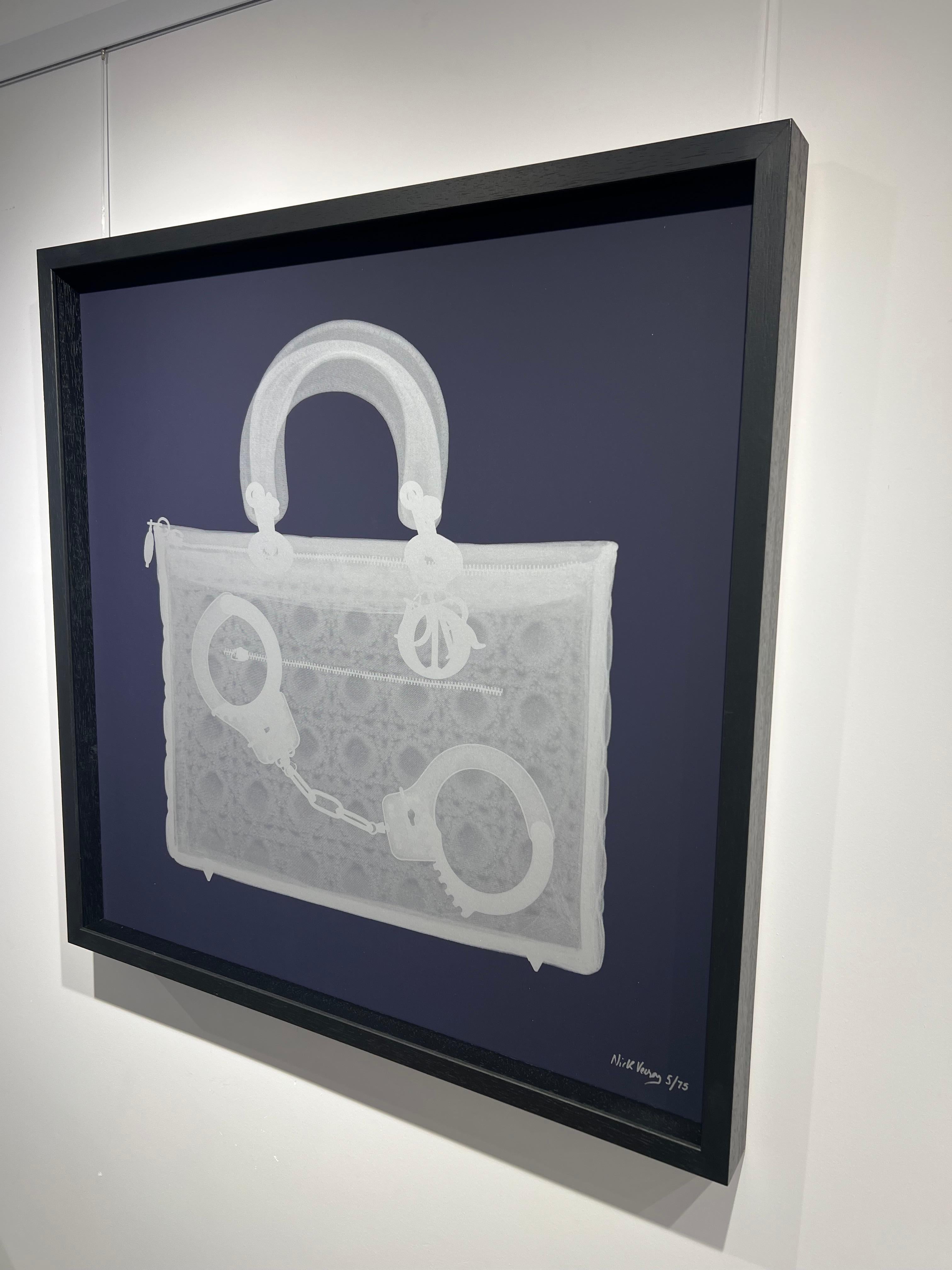 Sac à menottes Silver sérigraphié en vente 3