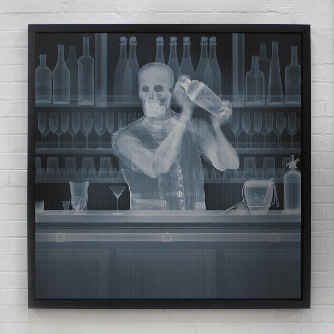 Nick Veasey Portrait Photograph - Bartender Shaker