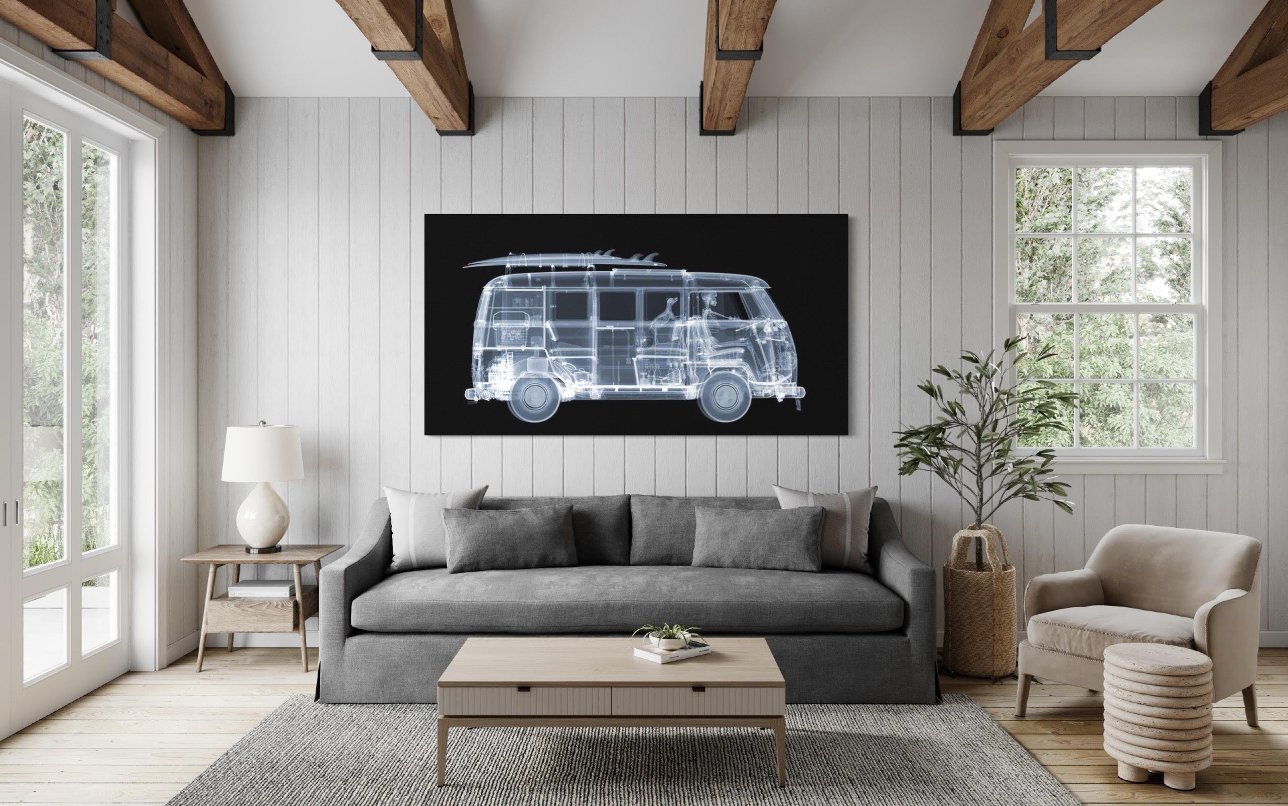 Surfer Camper Van on the Road / X-Ray-Druck / Fotografie / Nick Veasey im Angebot 2