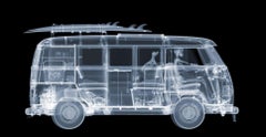 Used Surfer Camper Van on the Road / X-Ray Print / Photography / Nick Veasey