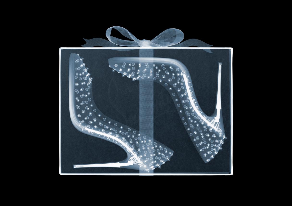 Nick Veasey Figurative Print - Christian Louboutin