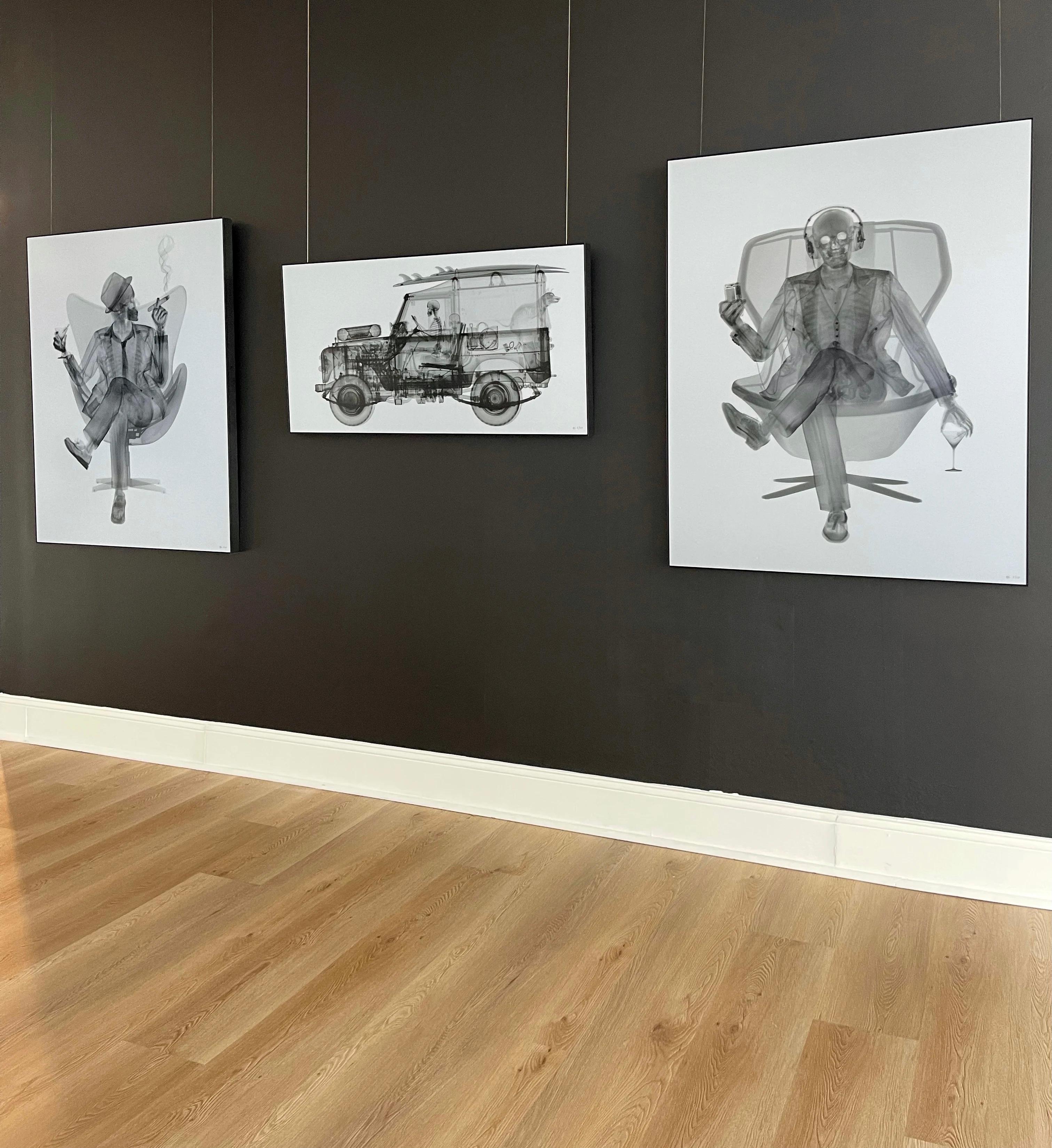 Nick Veasey
Easy Listener Mid Grey, 2020
29.5 x 23 inches, Edition of 25
50 x 40 inches, Edition of 15
59 x 47 inches, Edition of 9 
Digital C-type print mounted to dibond with matte plexi face and aluminum art box
Signed and numbered by