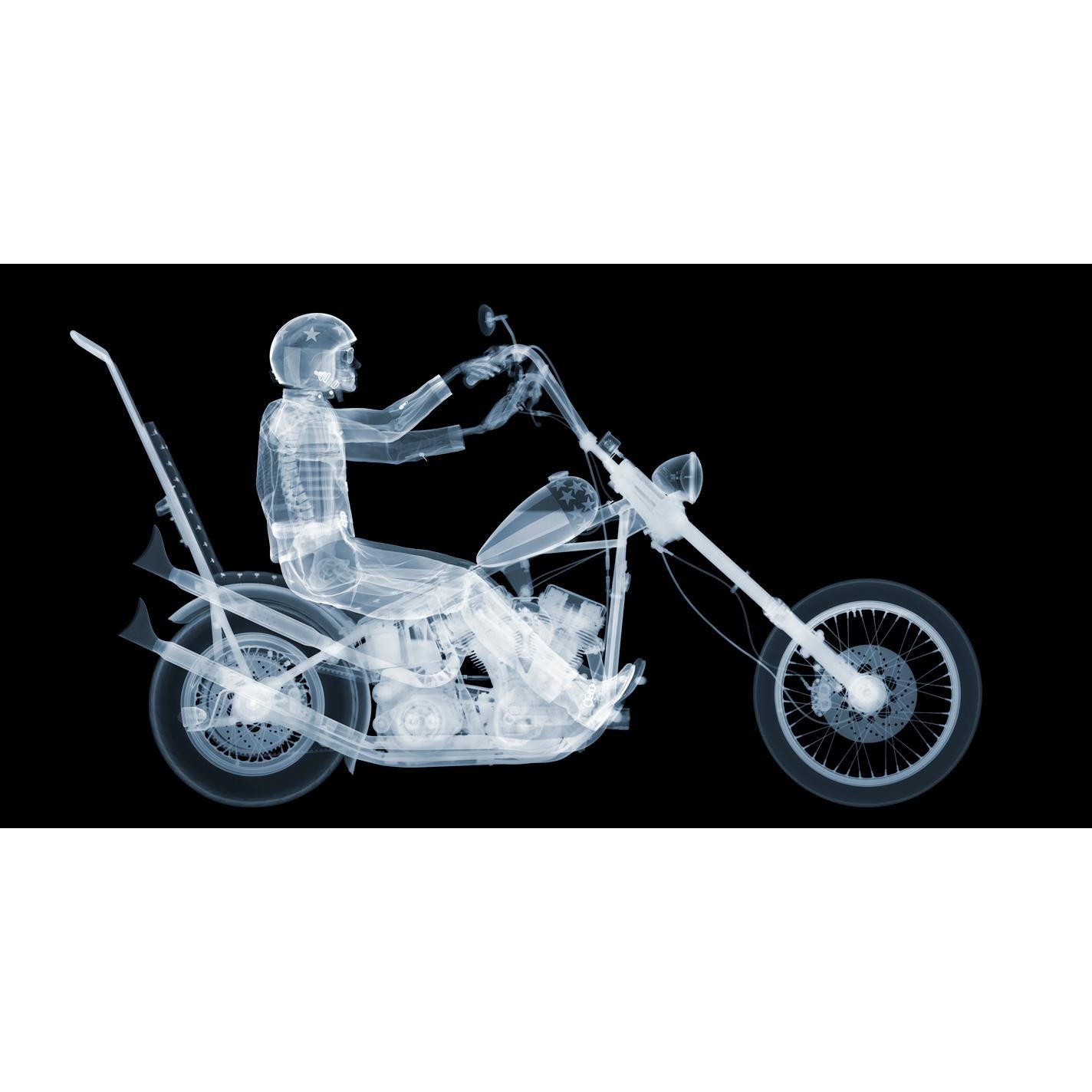 Nick Veasey Abstract Photograph - Easy Rider