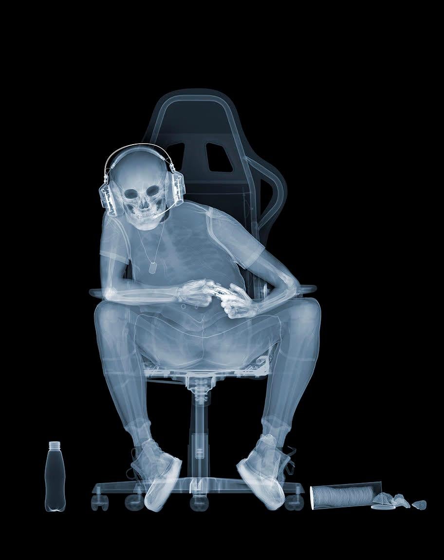 Gamer - Photograph by Nick Veasey