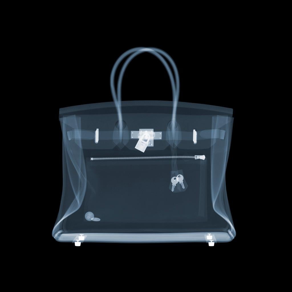 Nick Veasey Black and White Photograph - Hermes Birkin Bag 