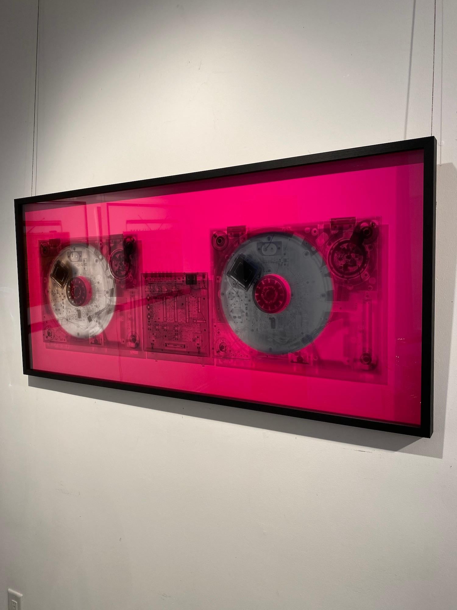 Nick Veasey
Pink Decks
23 x 52 inches, AP Edition
Digital C Print
Framed in black
Signed and numbered by artist

Currently on display at Art Angels

Nick Veasey
X-Ray
Chanel
DJ
Music
Decks
Photography