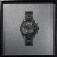 Rolex Daytona Silver Metallic /  X-Ray Print / Photography of Watch