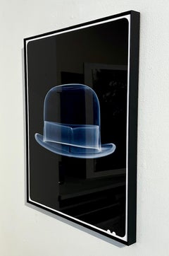 X-ray photography framed contemporary black and white framed interior Magritte