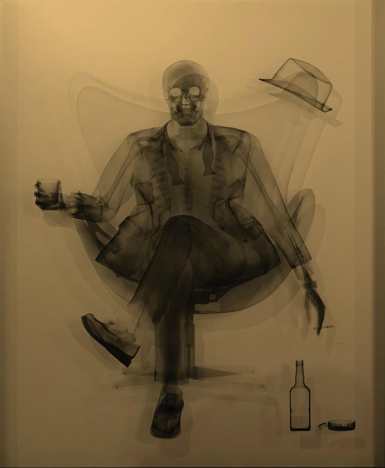 Nick Veasey Vintage Gold Rat Pack For Sale at 1stDibs