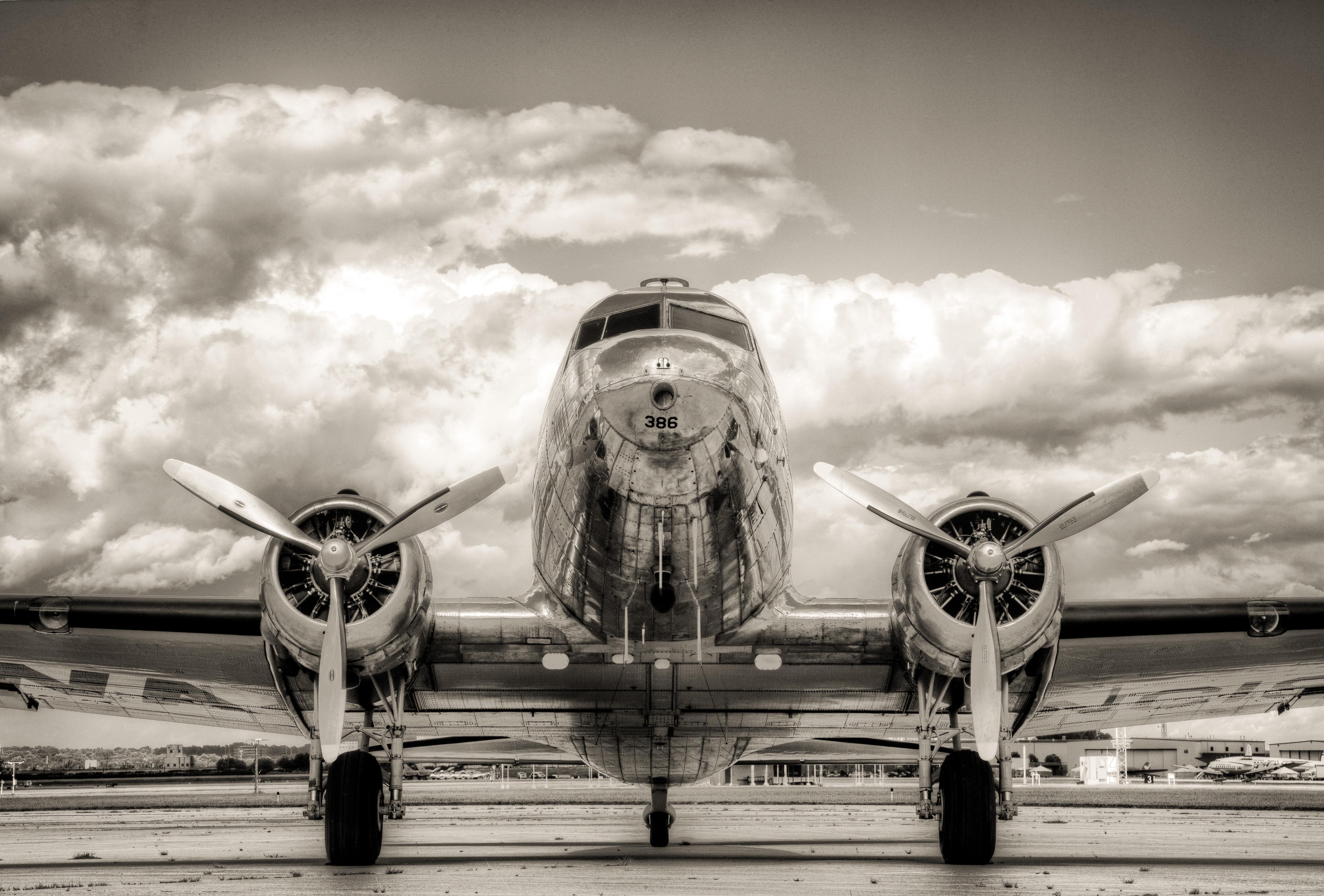 DC III Plane - Photograph by Nick Vedros