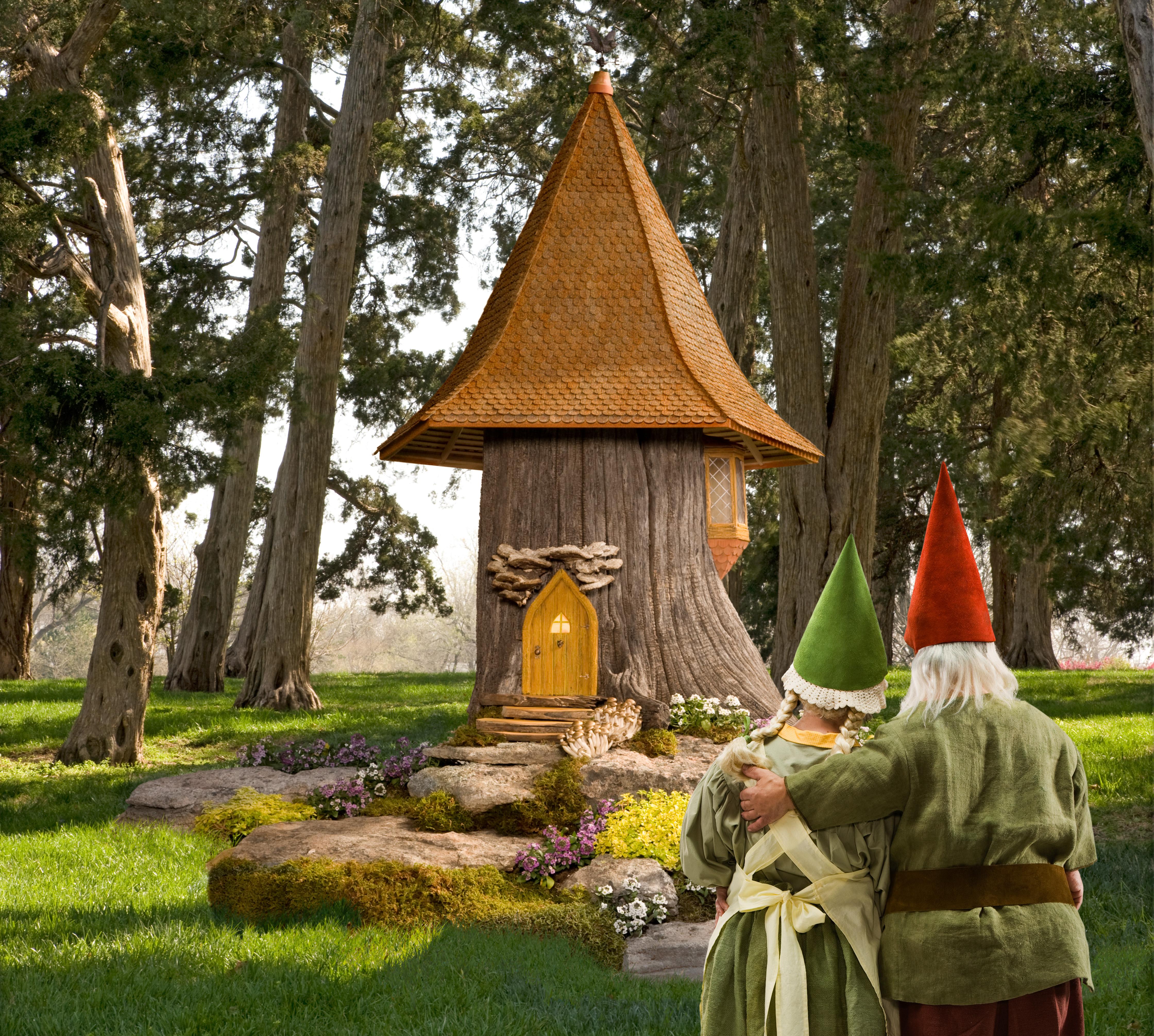 Home Sweet Gnome - Photograph by Nick Vedros