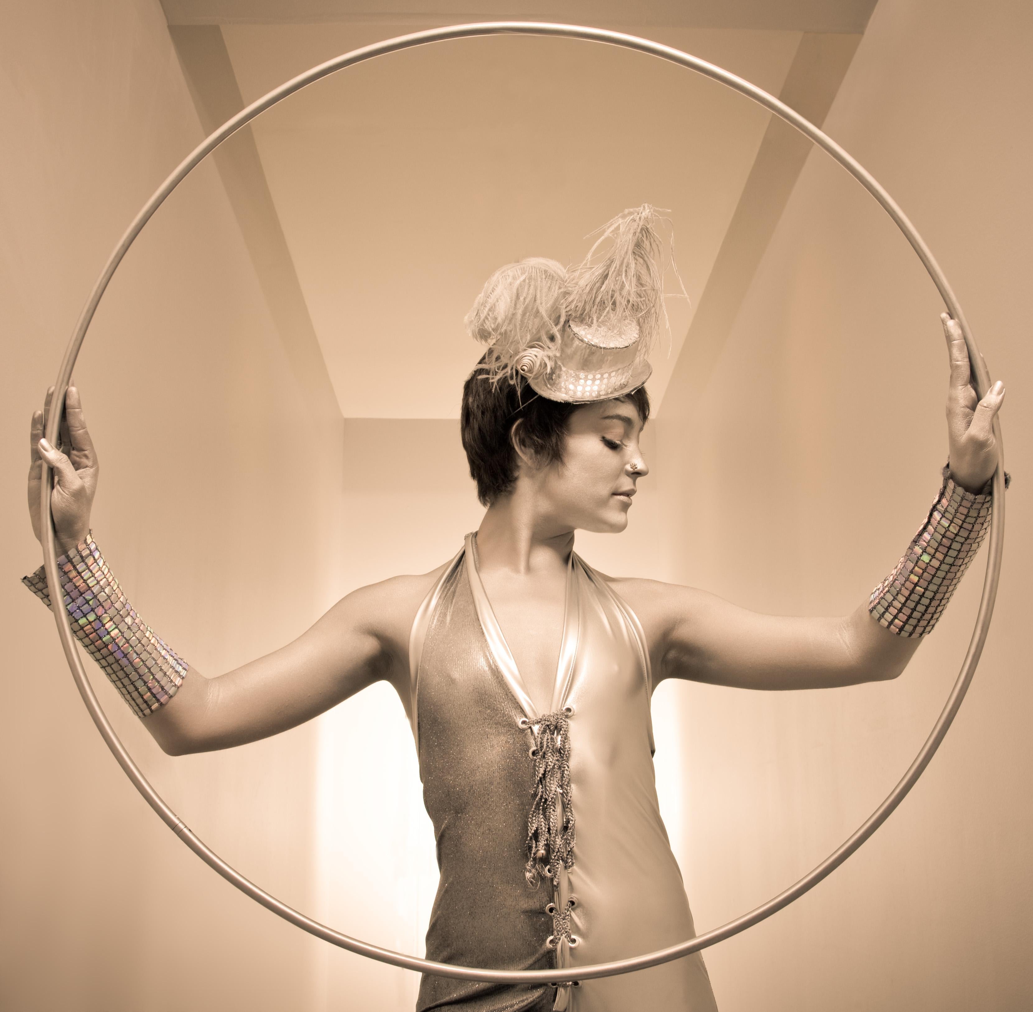 Hoop Girl - Photograph by Nick Vedros