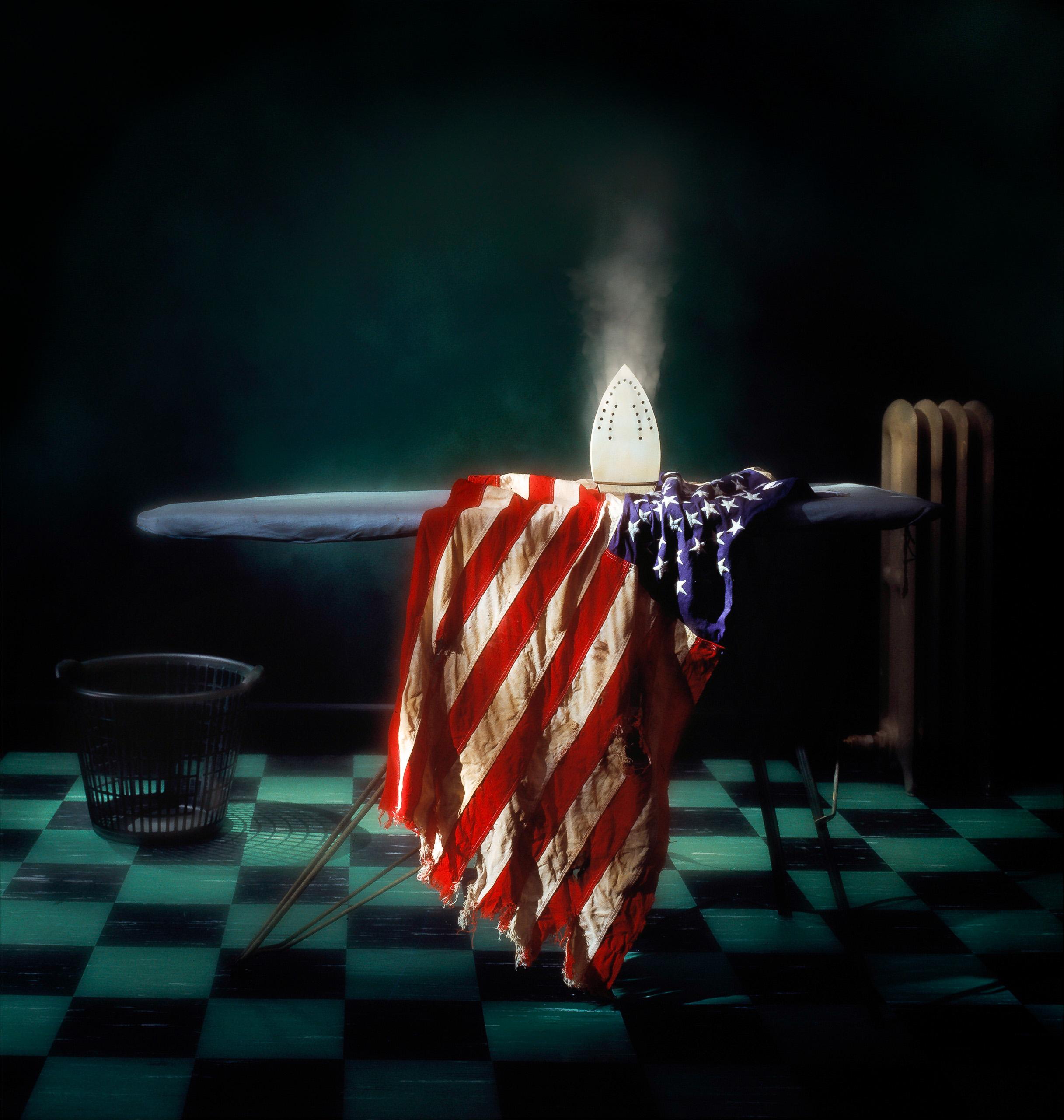 Ironing out America’s Problems - Photograph by Nick Vedros