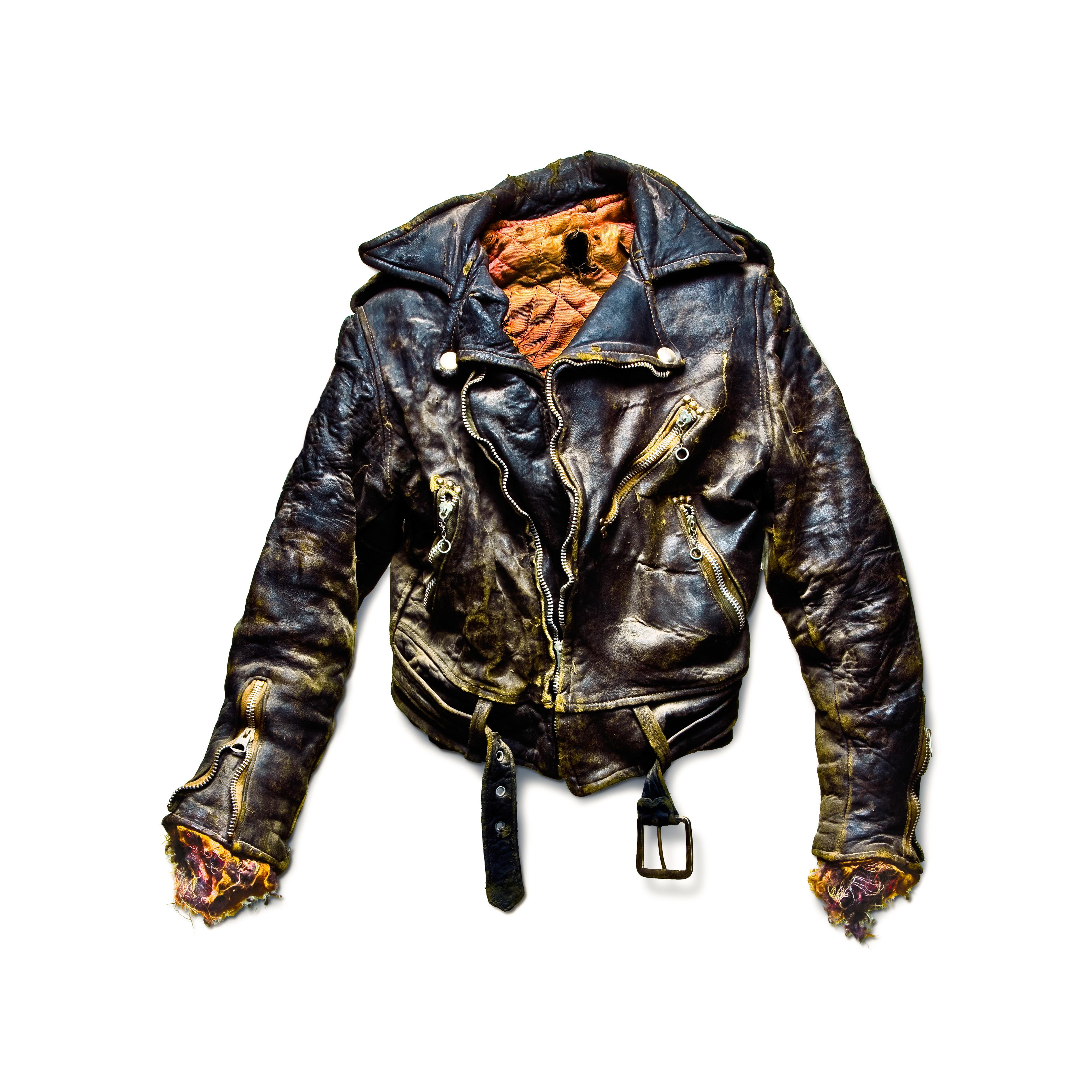 Nick Vedros Figurative Photograph - Kids Leather Jacket