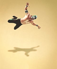 Vintage Mexican Flying Wrestler