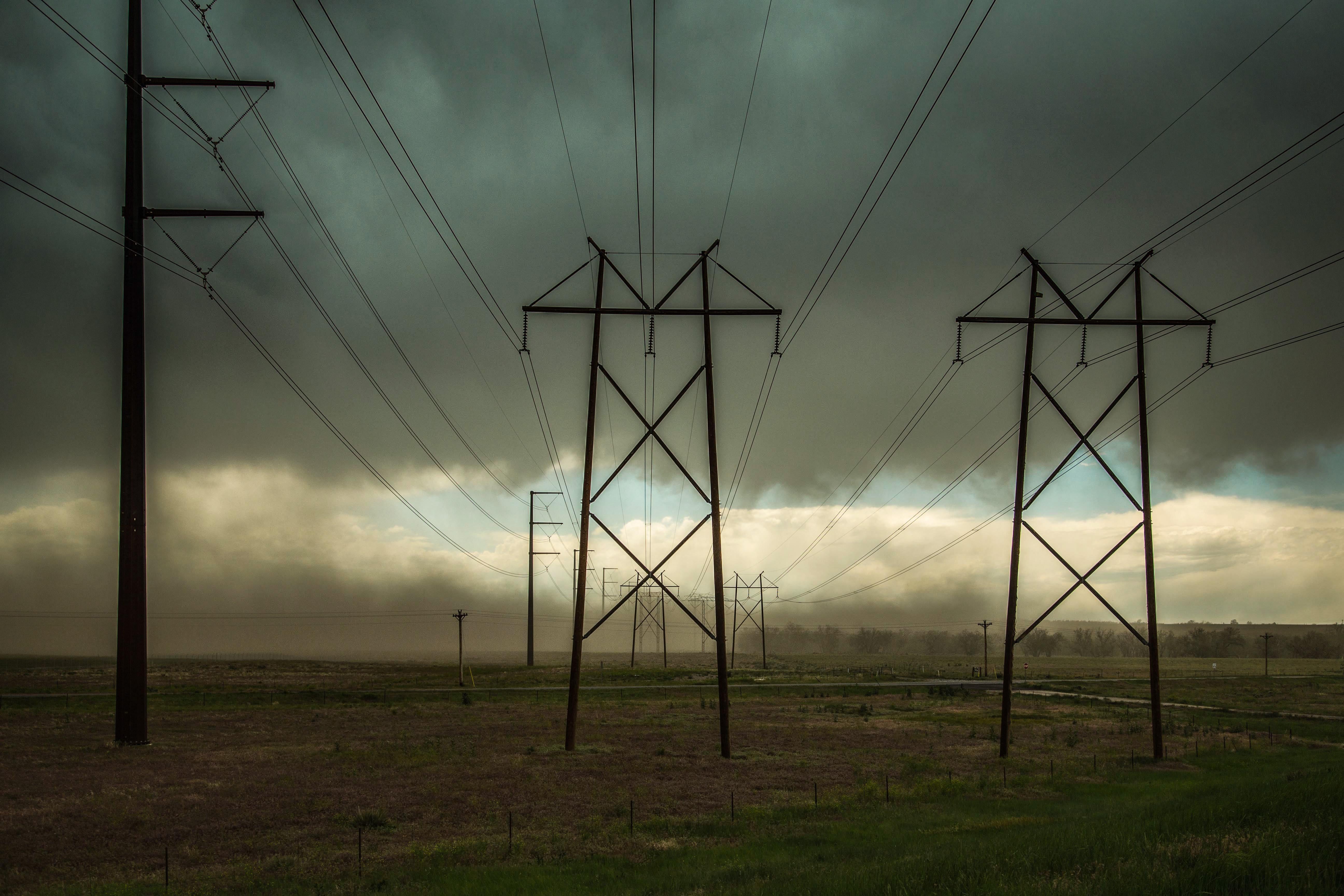 Landscape Photograph de Nick Vedros - Se avecina una tormenta eléctrica
