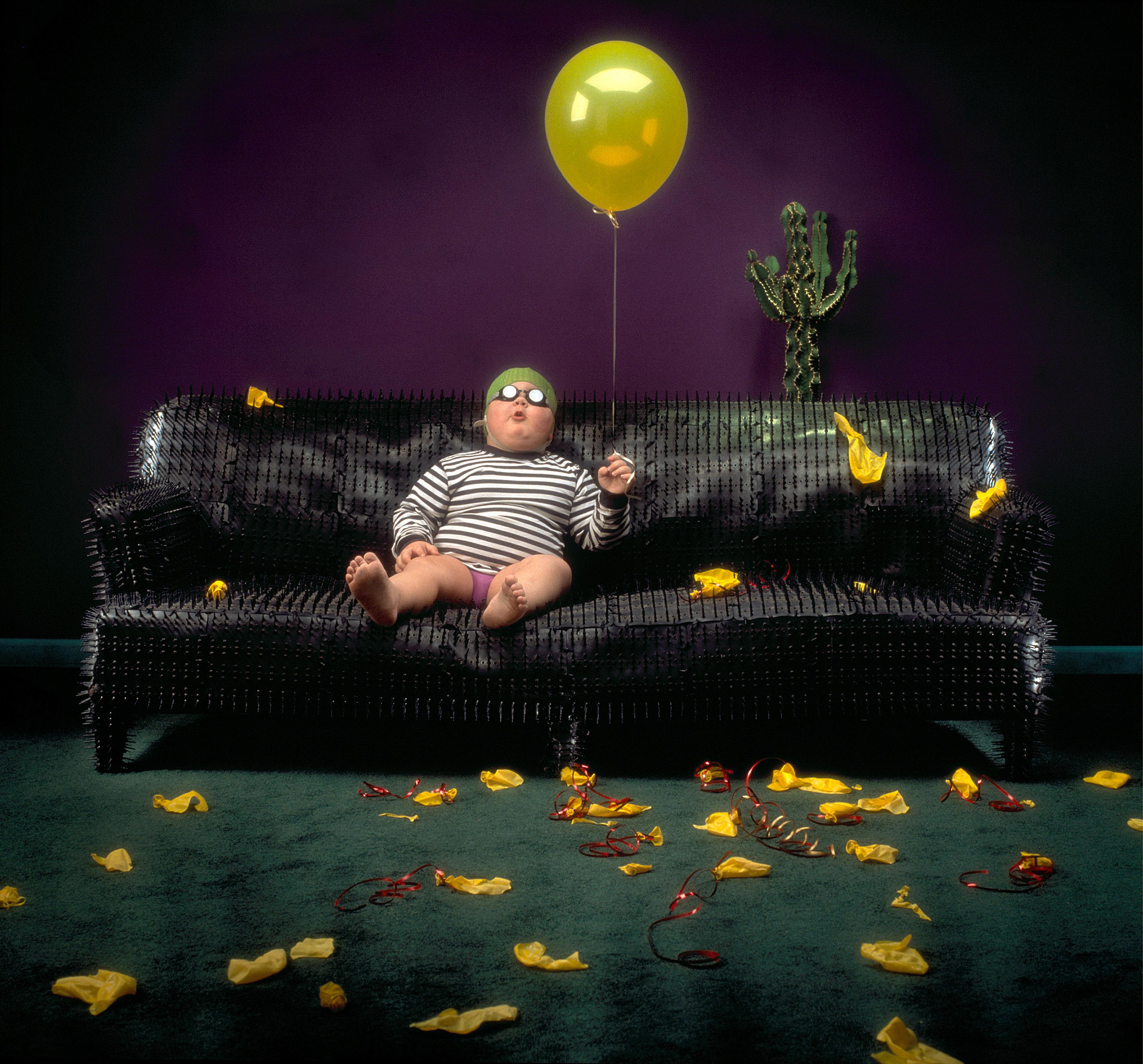 Nick Vedros Figurative Photograph - Prickly Couch