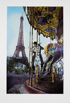 NICK WALKER: The Last Ride Screen print on paper Street Art, Urban Art, Graffiti