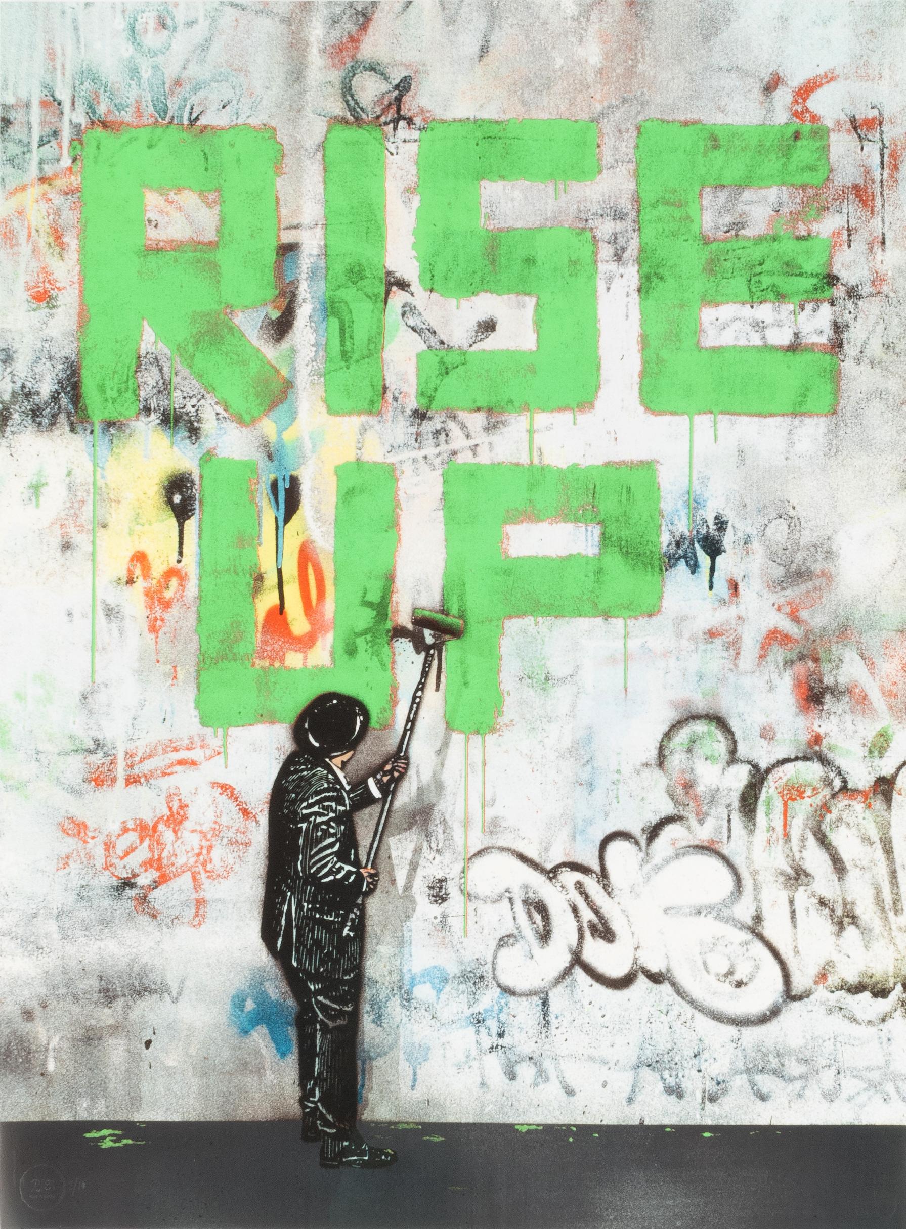 Rise Up - Special Green - Print by Nick Walker